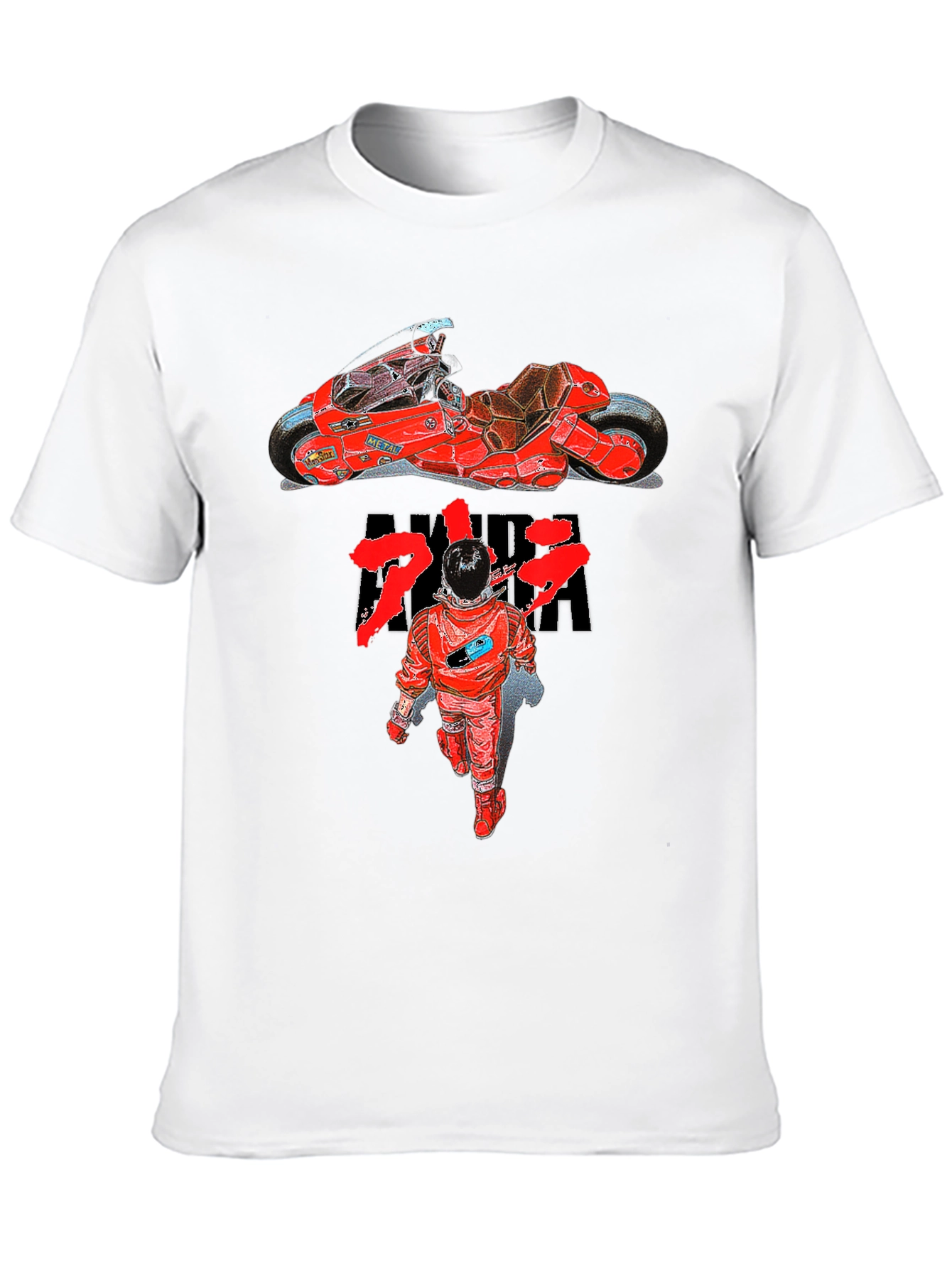 Akira Anime Motorcycle Graphic T-Shirt