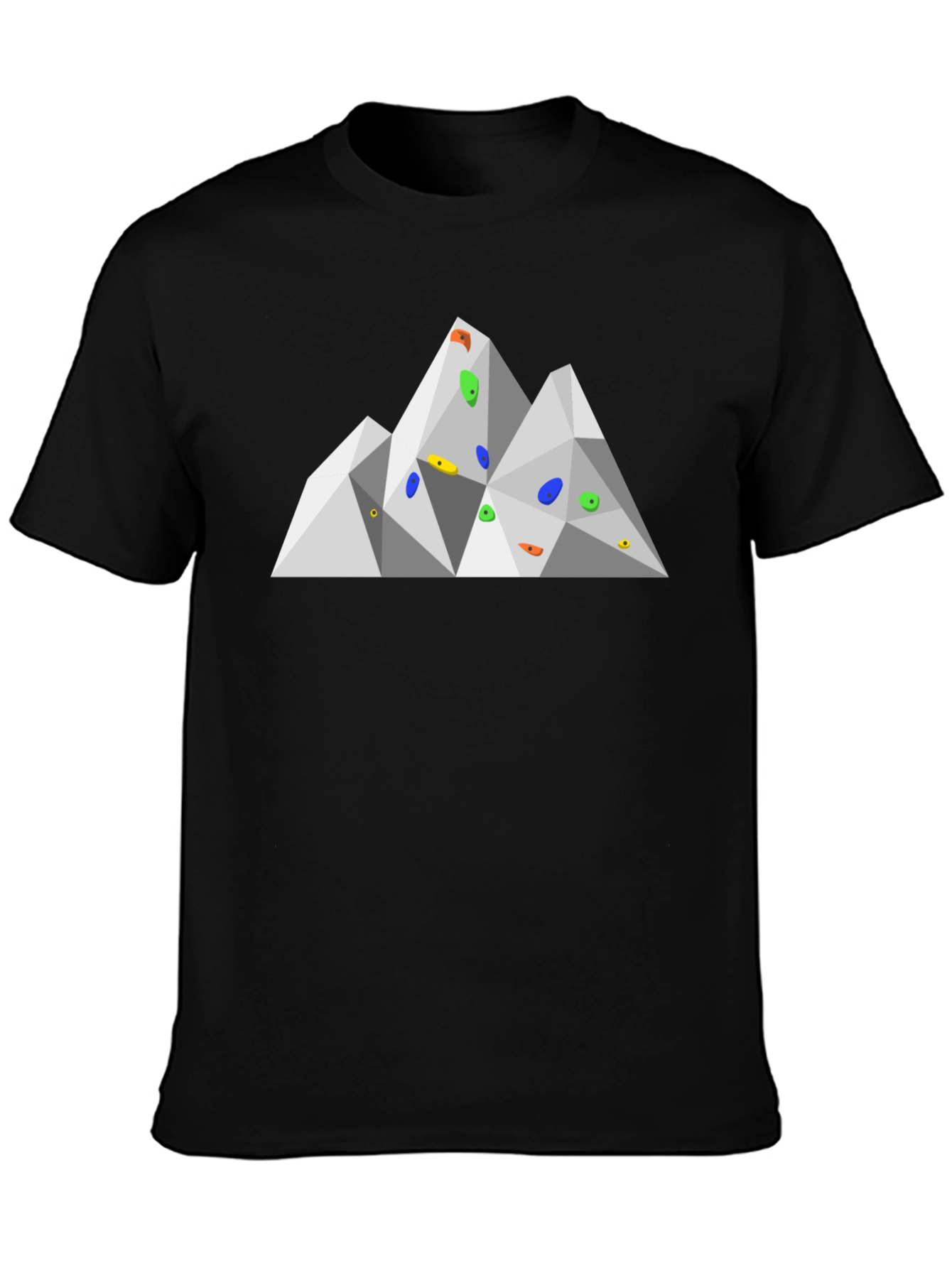 Geometric Mountain Climbing T-Shirt