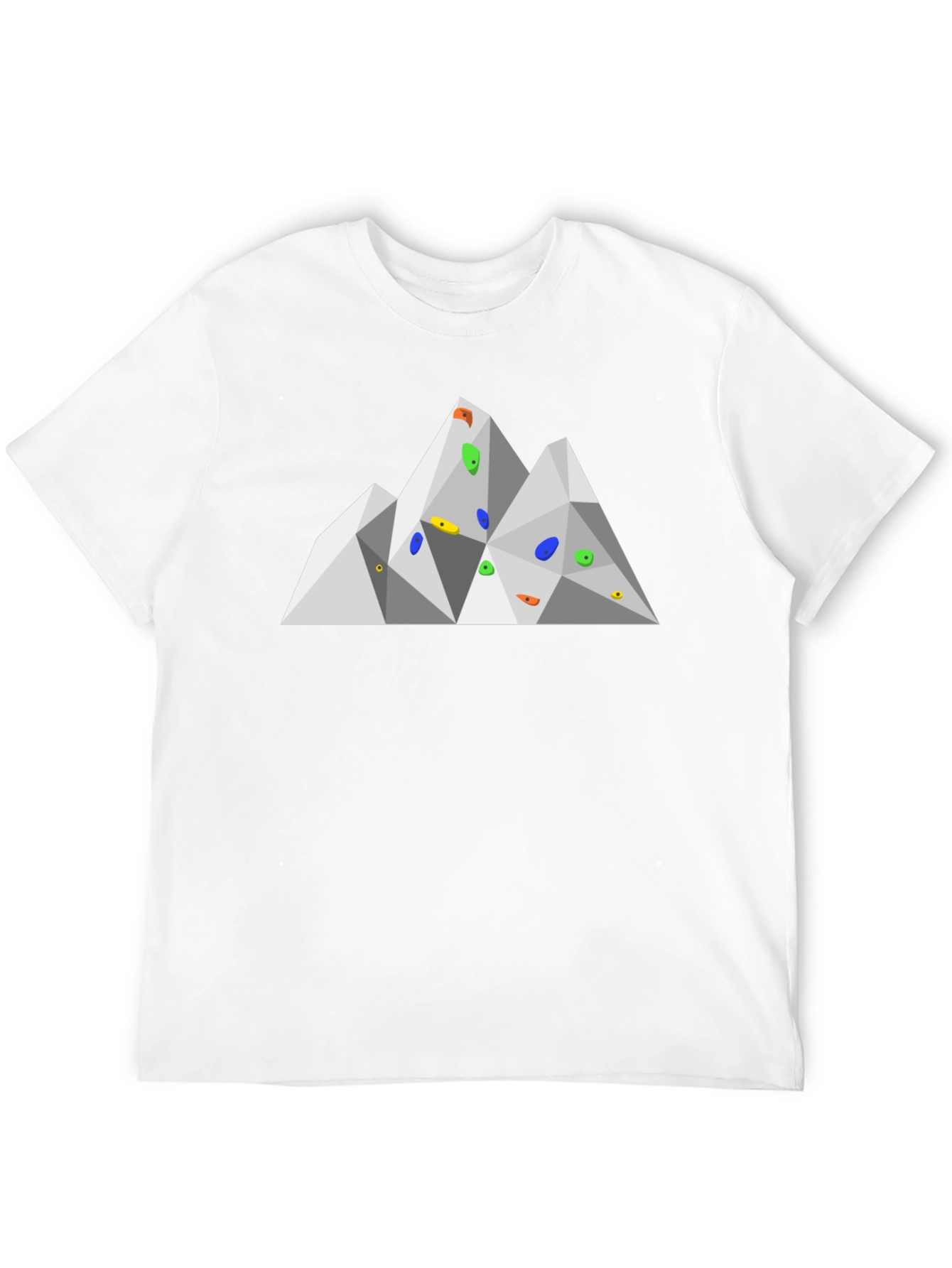 Geometric Mountain Climbing T-Shirt