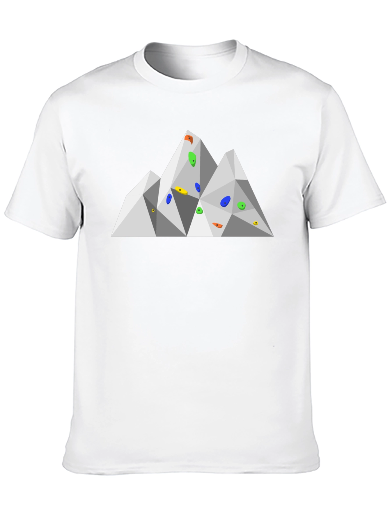 Geometric Mountain Climbing T-Shirt