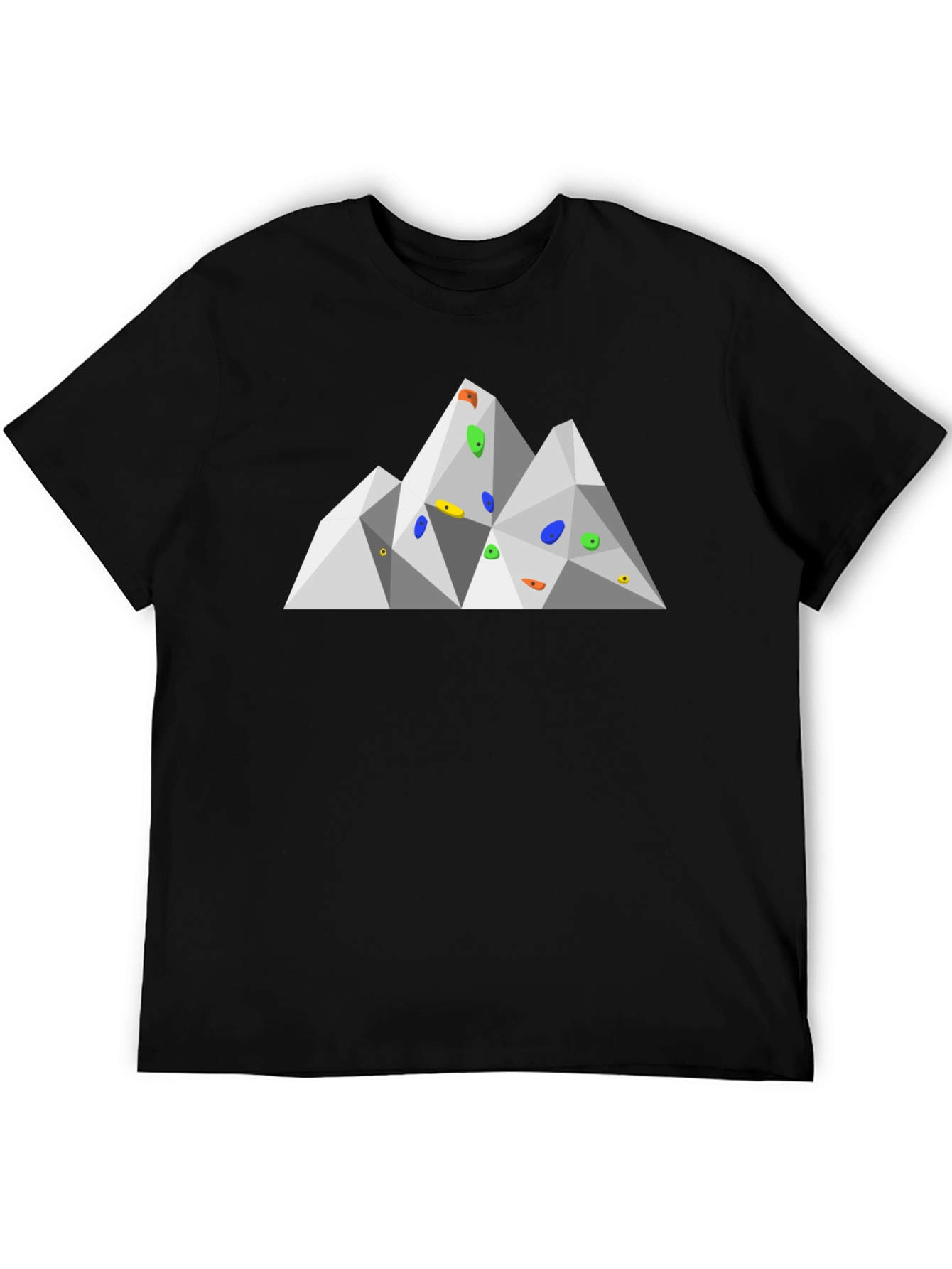 Geometric Mountain Climbing T-Shirt