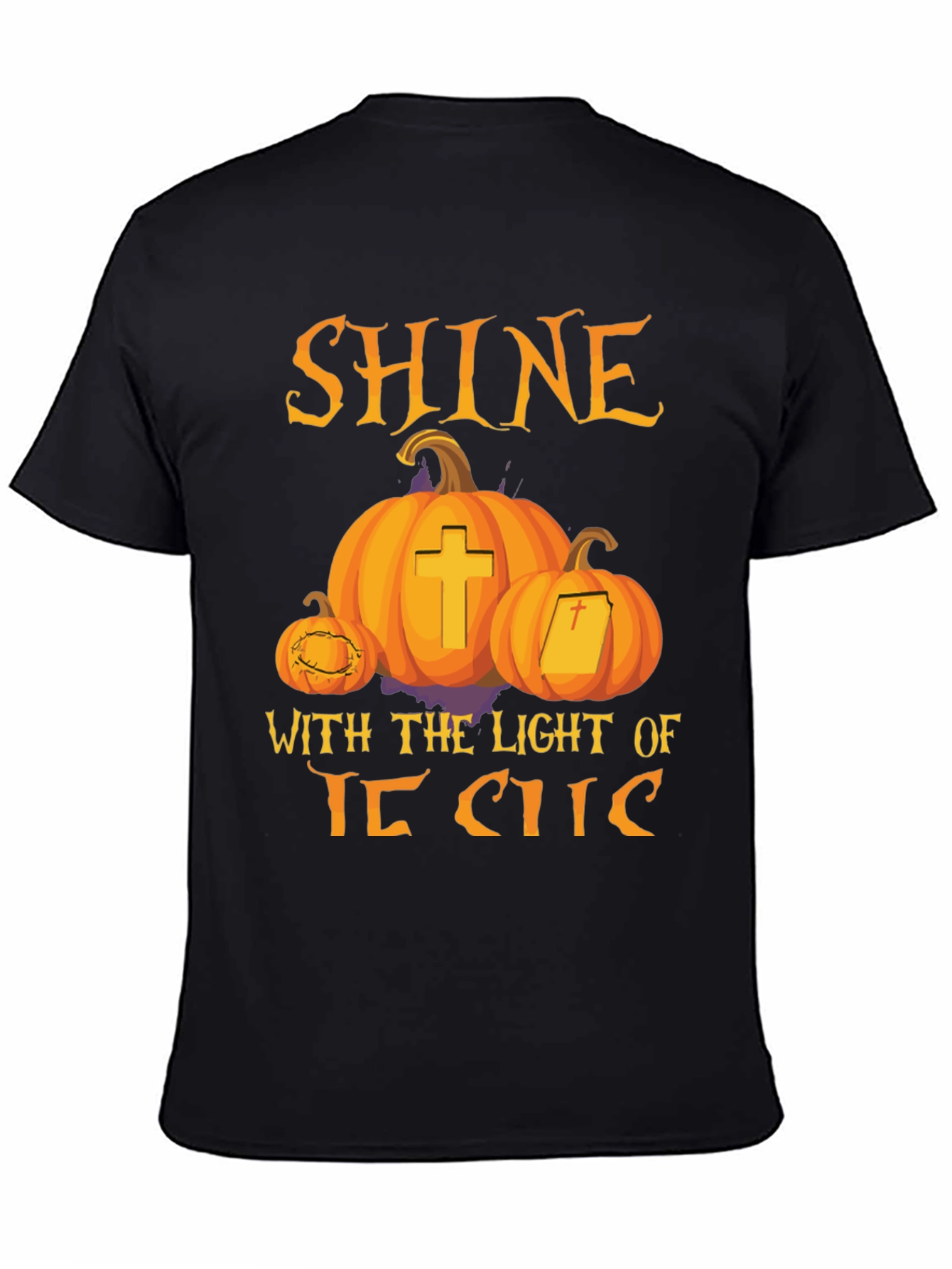 Shine With The Light of Jesus Halloween T-Shirt