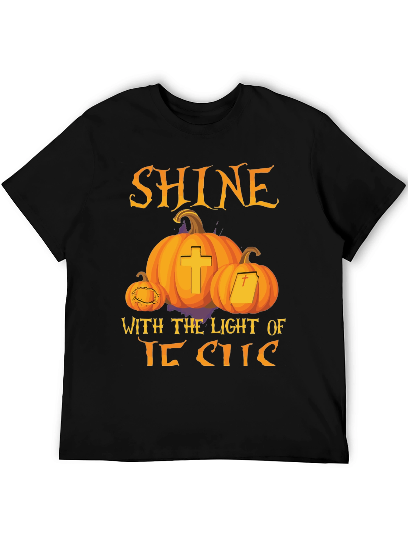 Shine With The Light of Jesus Halloween T-Shirt