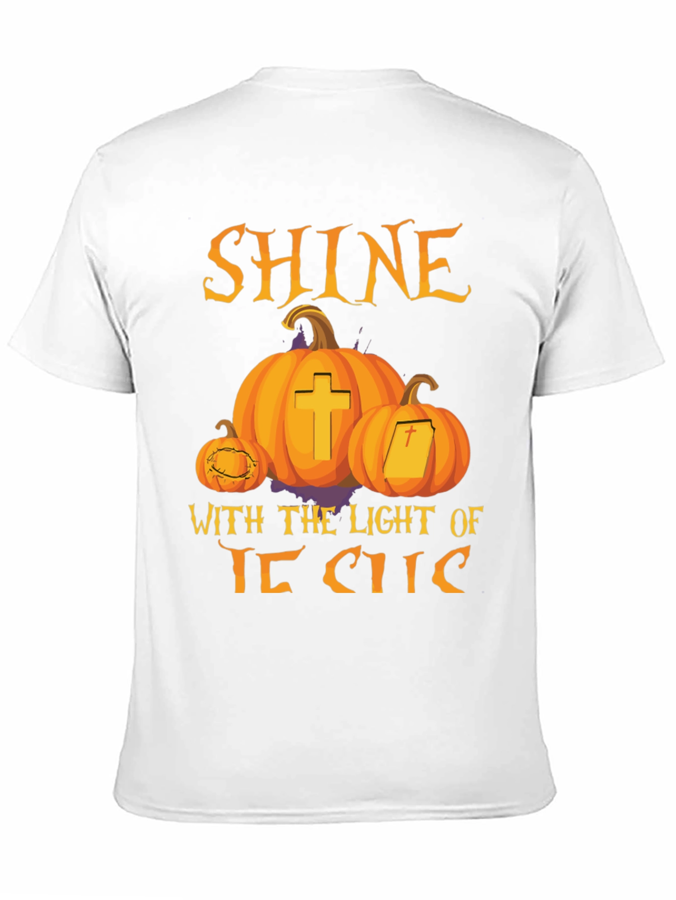 Shine With The Light of Jesus Halloween T-Shirt