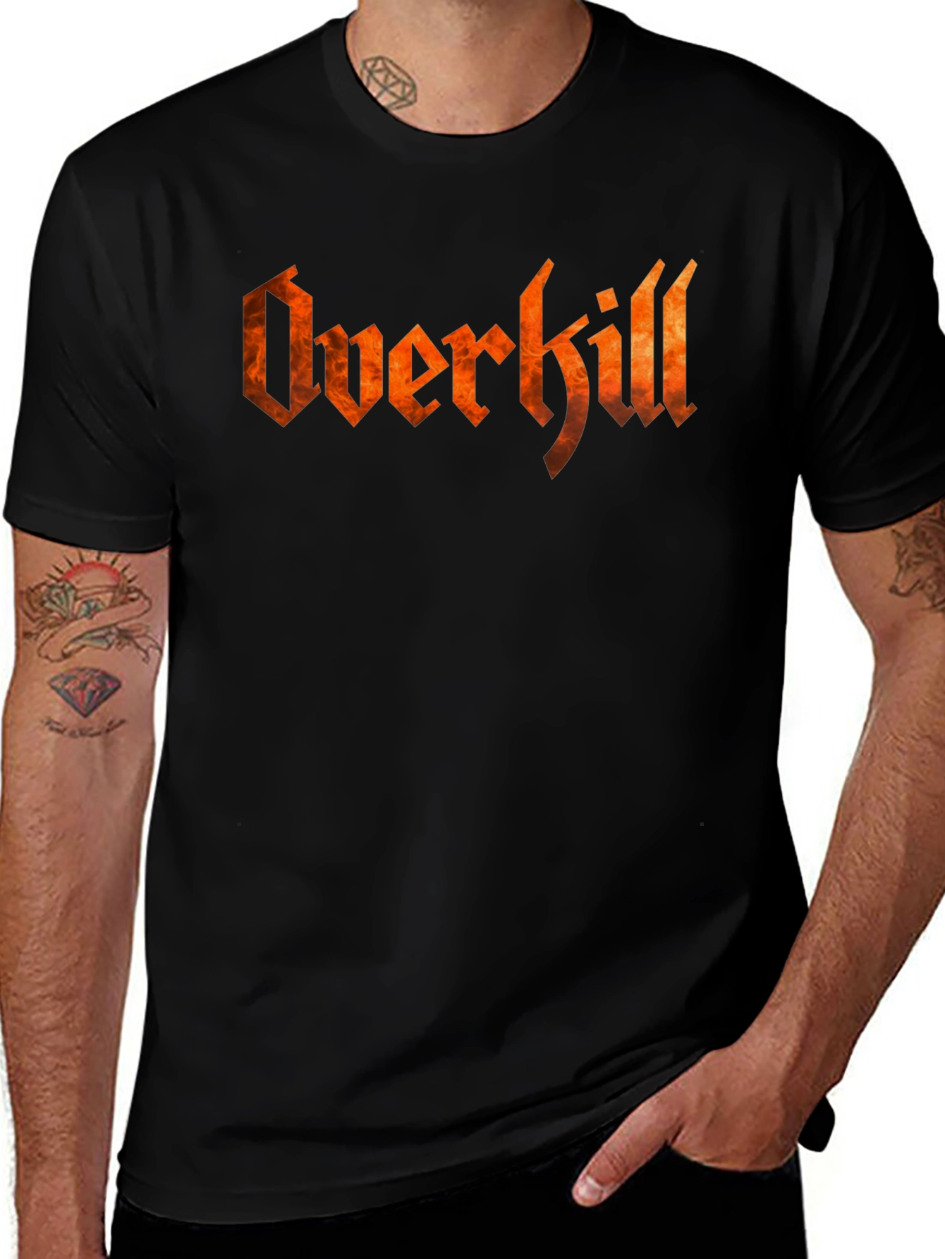 Overkill Black T-Shirt