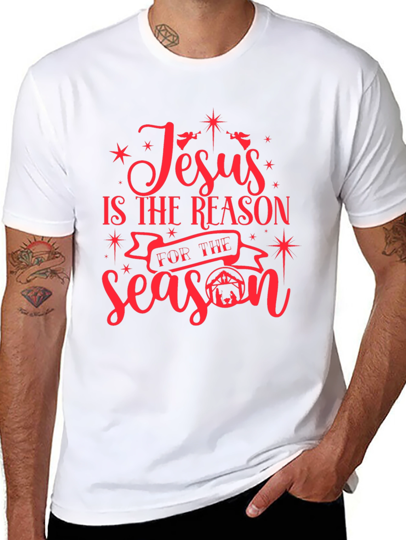 Jesus is the Reason Christmas T-Shirt