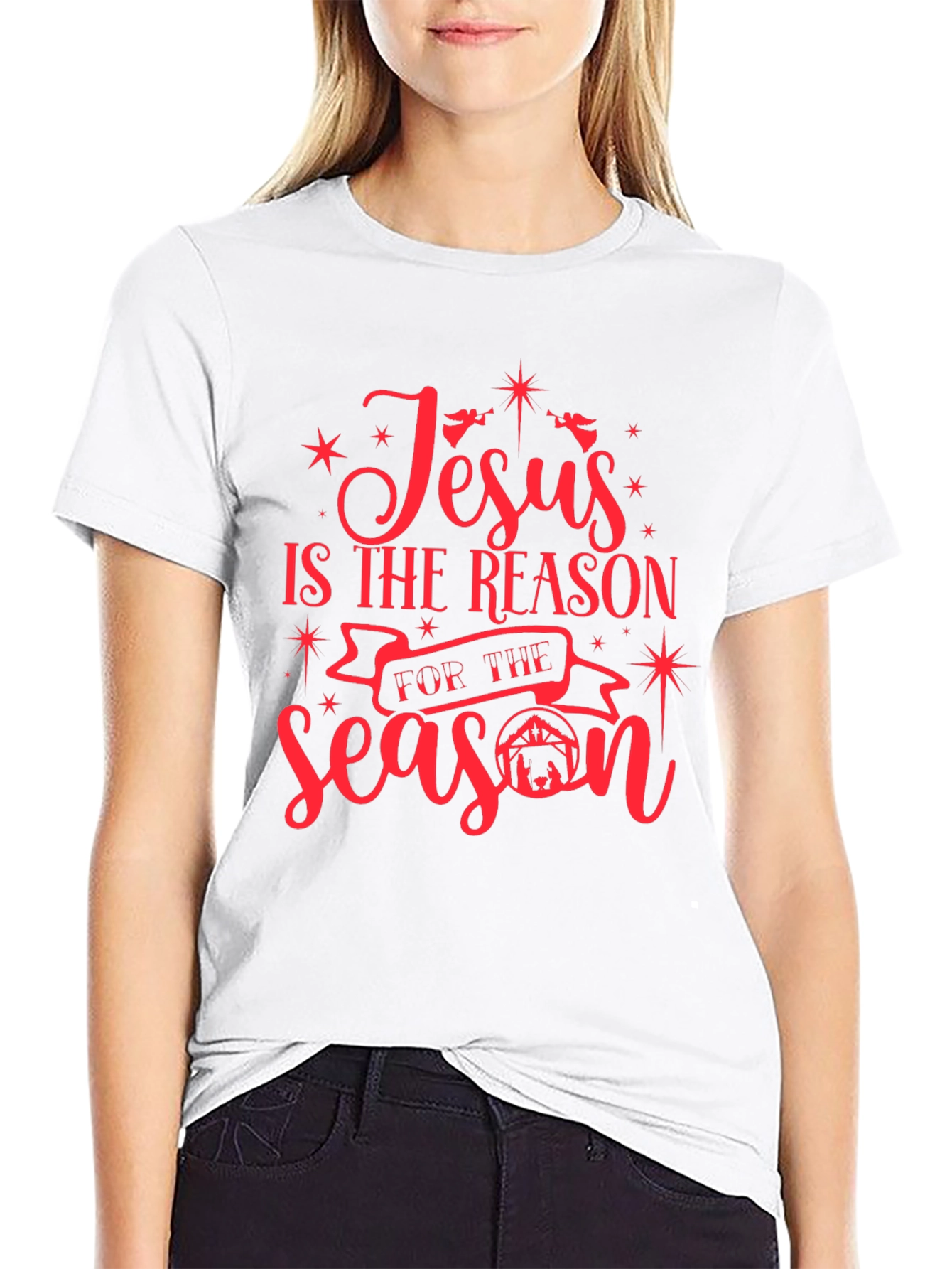 Jesus is the Reason Christmas T-Shirt