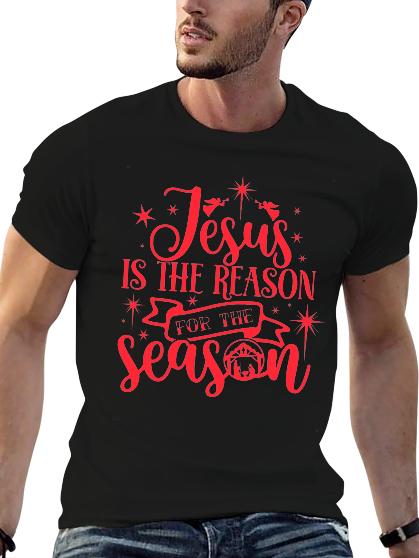 Jesus is the Reason Christmas T-Shirt