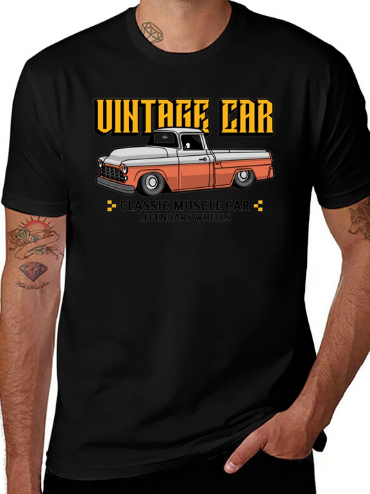 Vintage Car Graphic T-Shirt