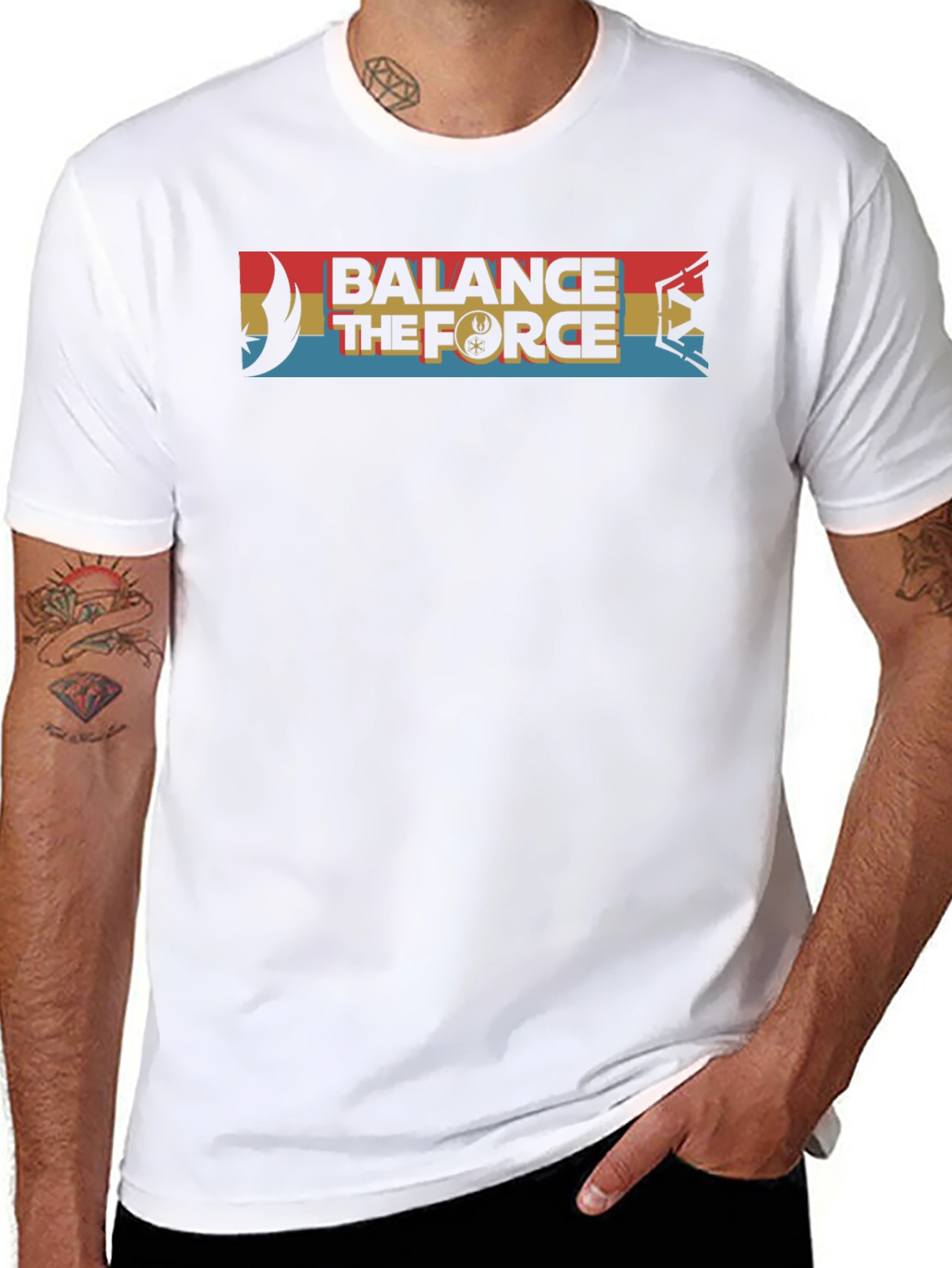 Balance The Force Graphic T-Shirt