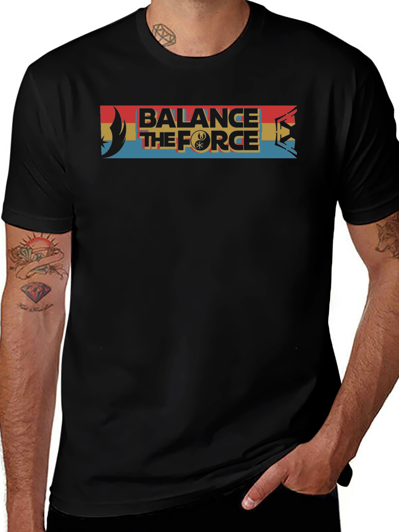 Balance The Force Graphic T-Shirt