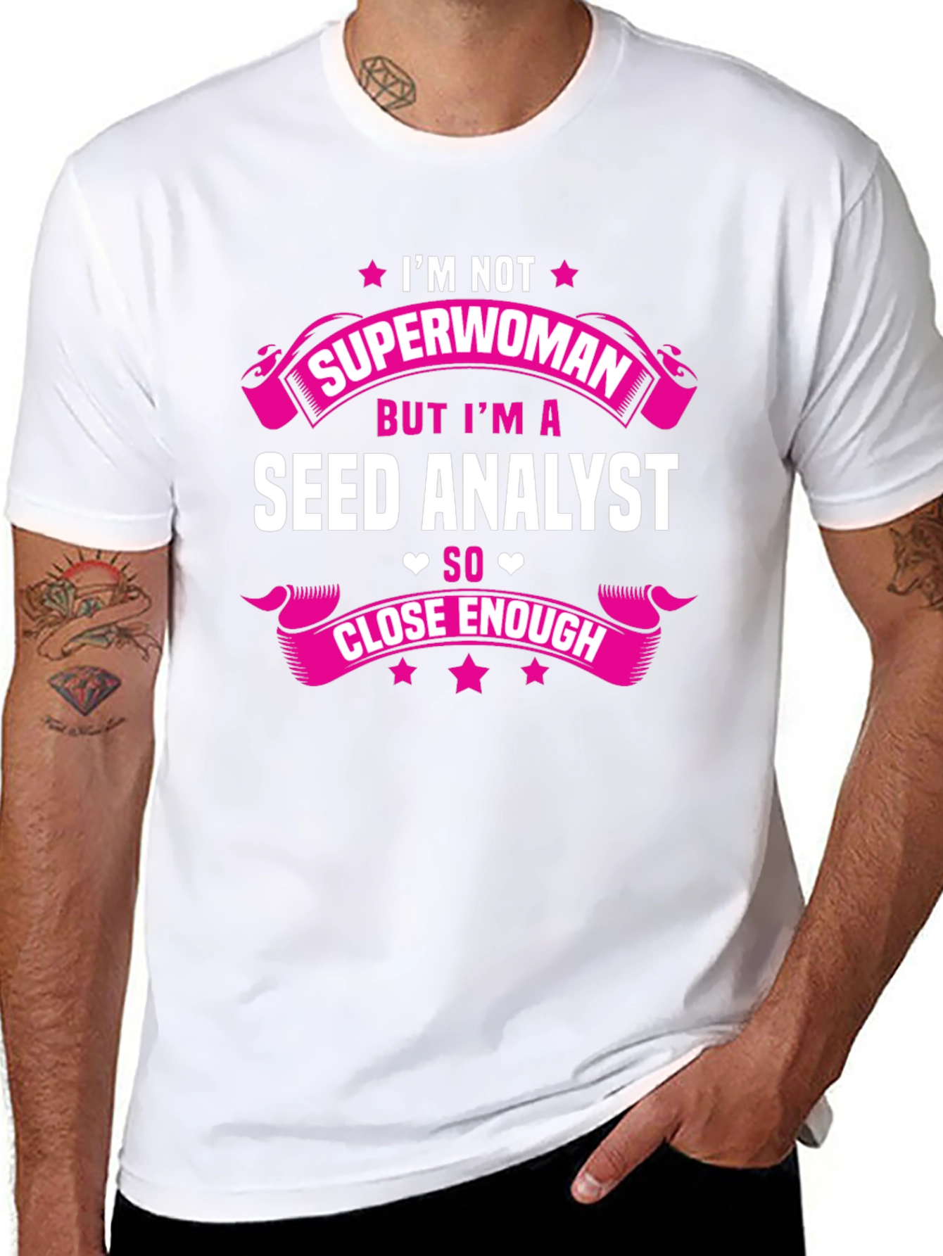 Seed Analyst T-Shirt - Not Superwoman