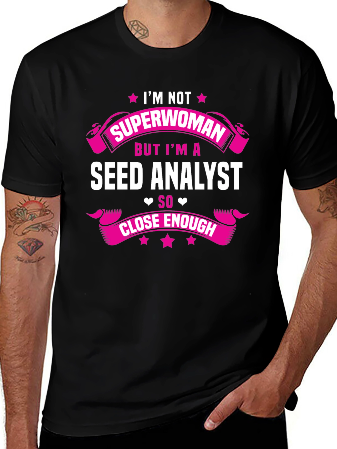 Seed Analyst T-Shirt - Not Superwoman