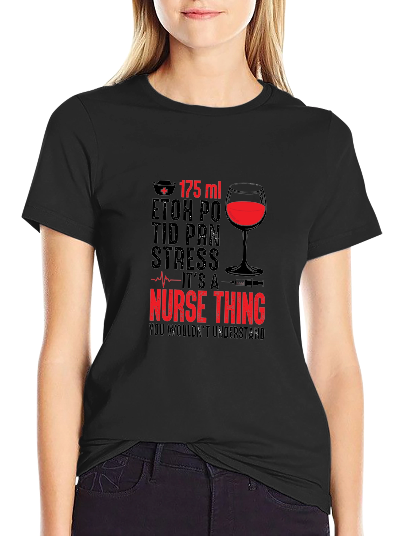 Nurse Wine T-Shirt - Its a Nurse Thing