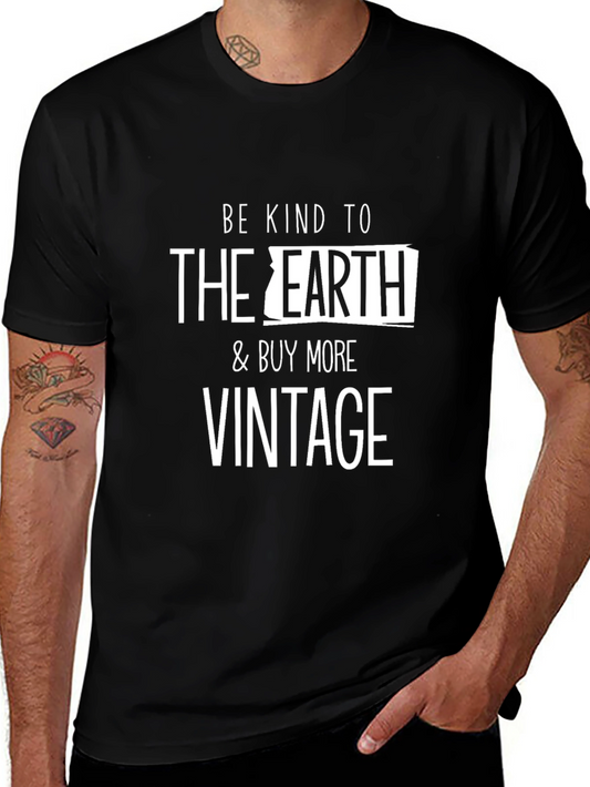 Be Kind to The Earth Buy Vintage Graphic T-Shirt