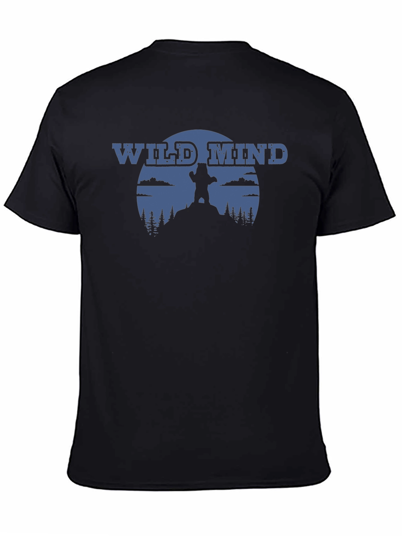 Wild Mind Bear Graphic Tee - Nature Inspired Apparel
