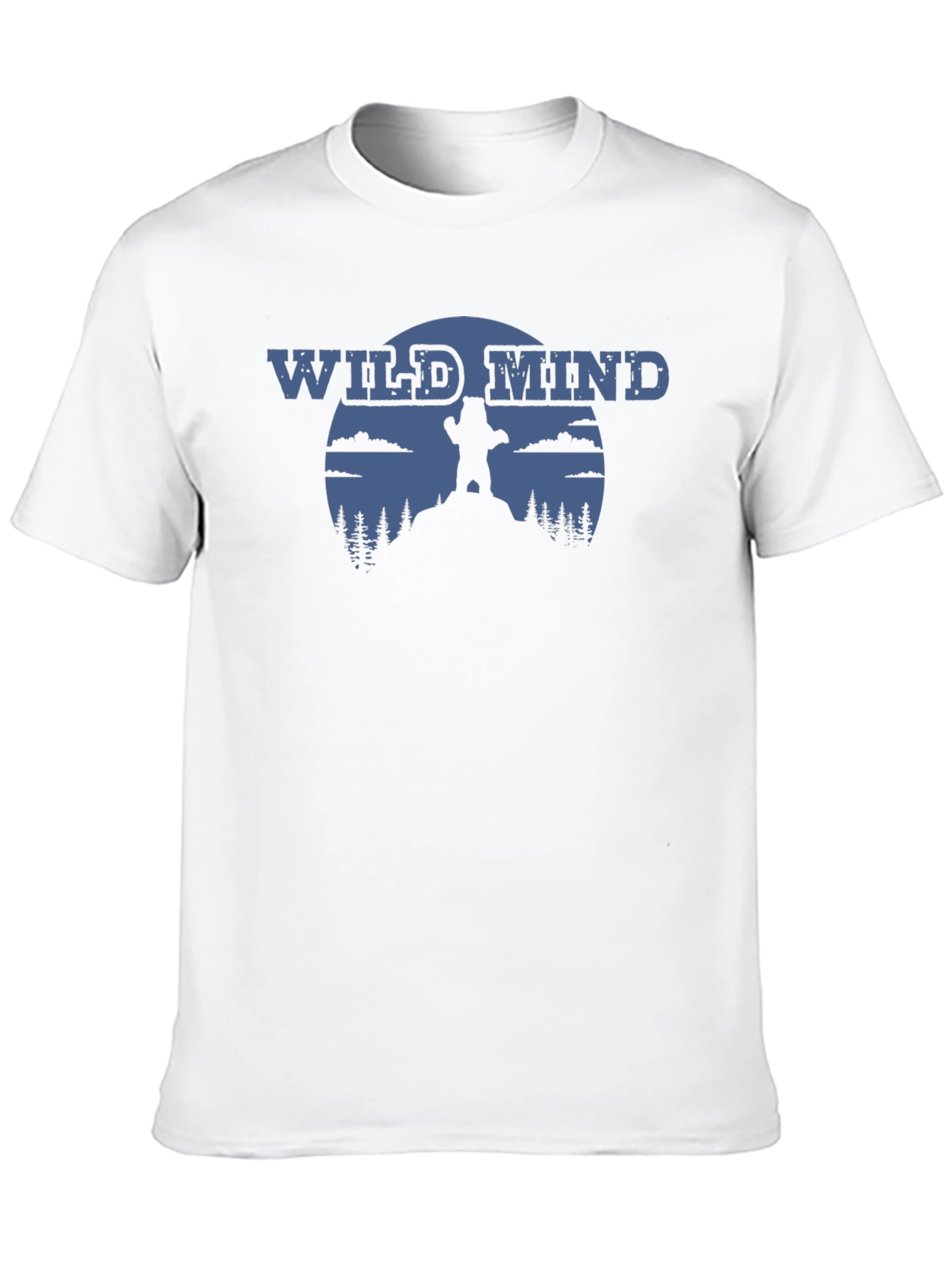 Wild Mind Bear Graphic Tee - Nature Inspired Apparel