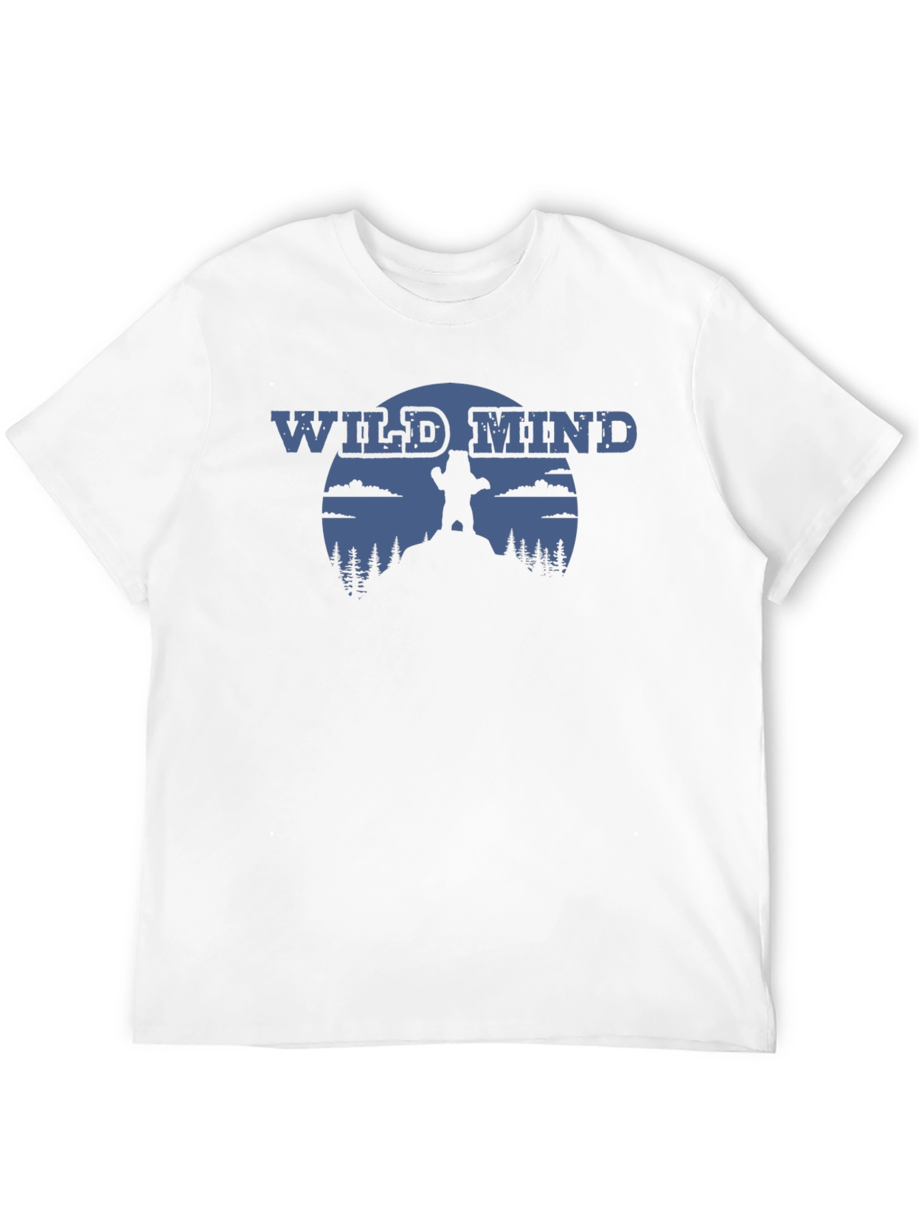 Wild Mind Bear Graphic Tee - Nature Inspired Apparel