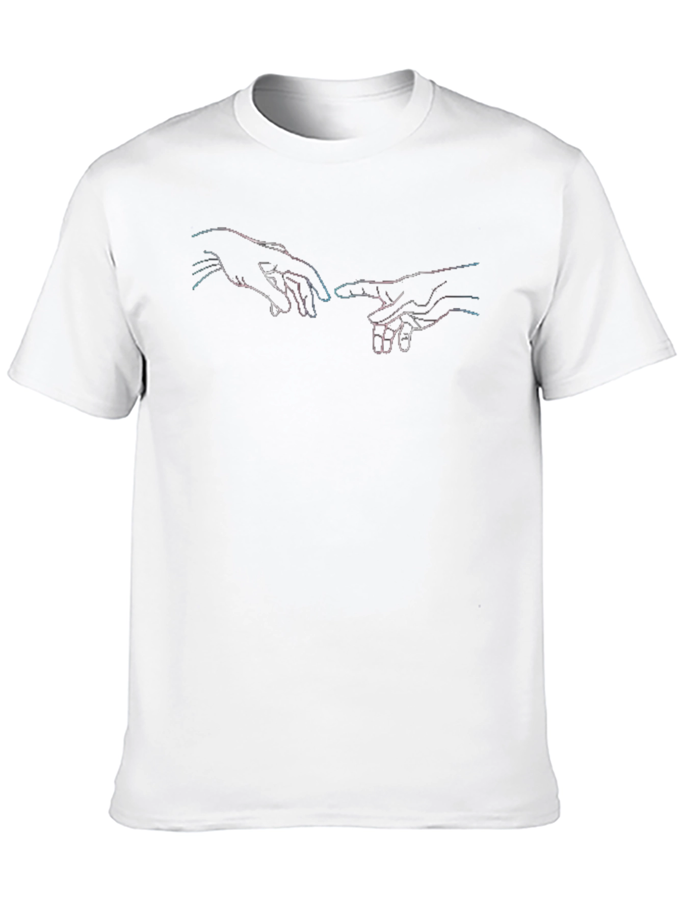 Creation of Adam T-Shirt - Artistic Graphic Tee