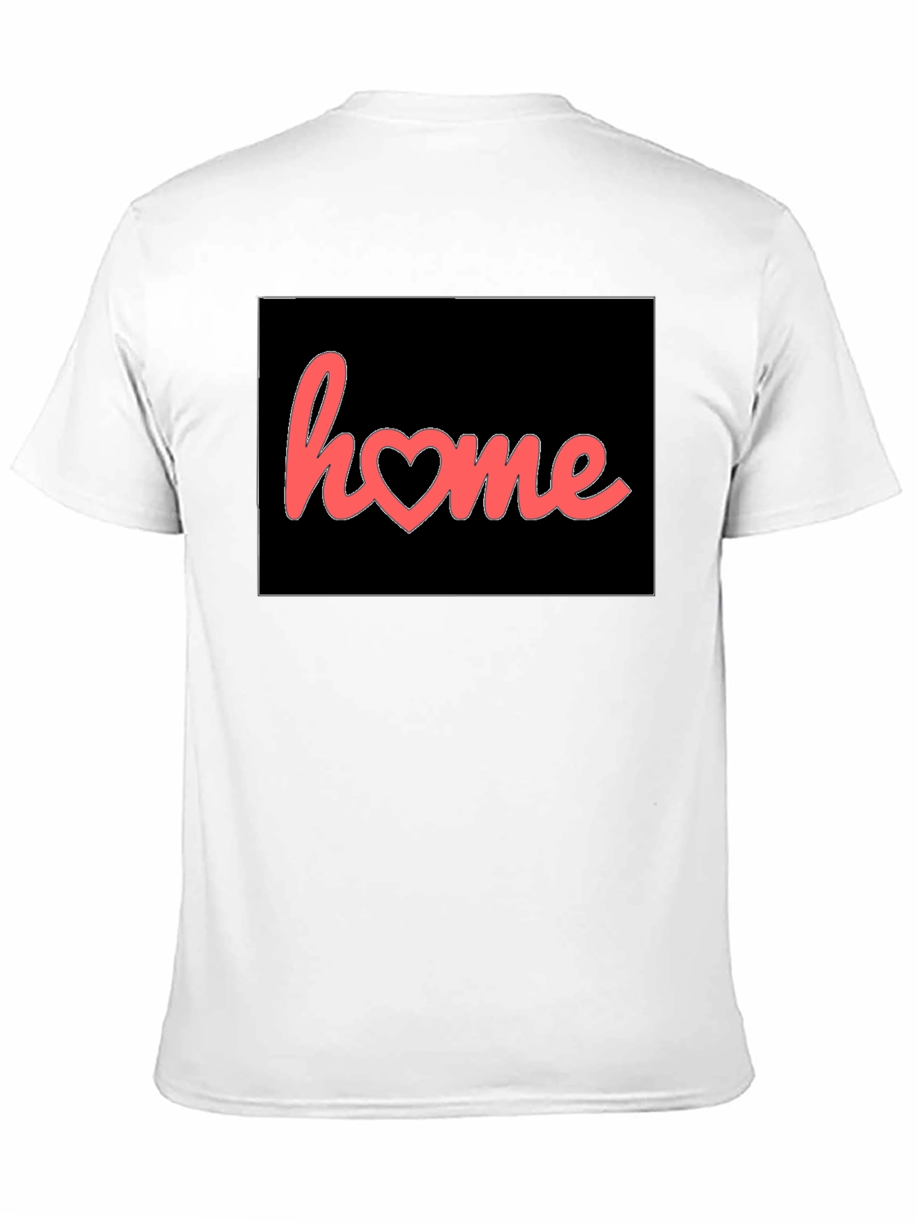 Home Heart Graphic Black T-Shirt