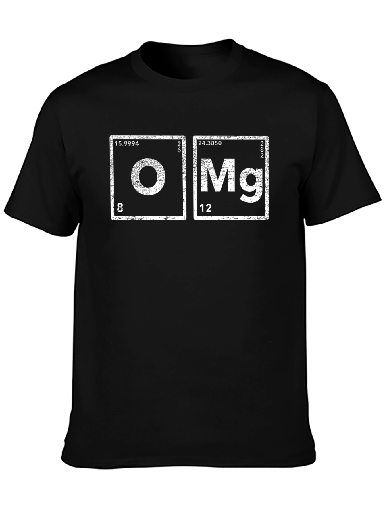 OMG Periodic Table T-Shirt: Chemistry Humor Tee