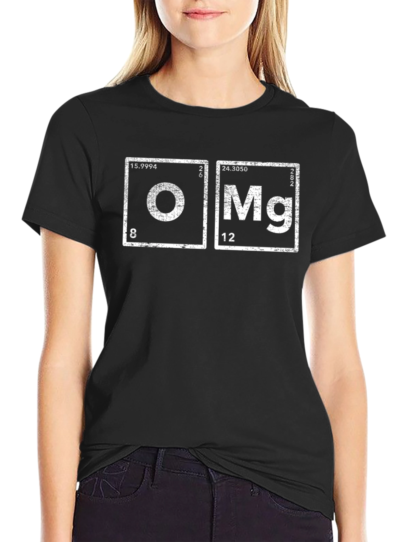 OMG Periodic Table T-Shirt: Chemistry Humor Tee