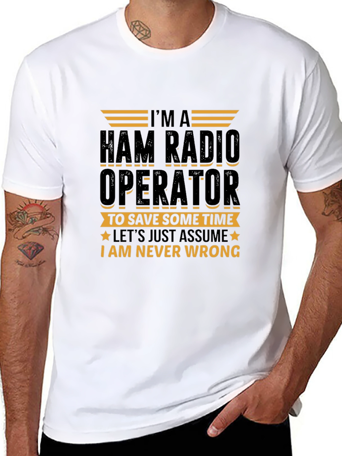 Ham Radio Operator T-Shirt - Never Wrong Gift!