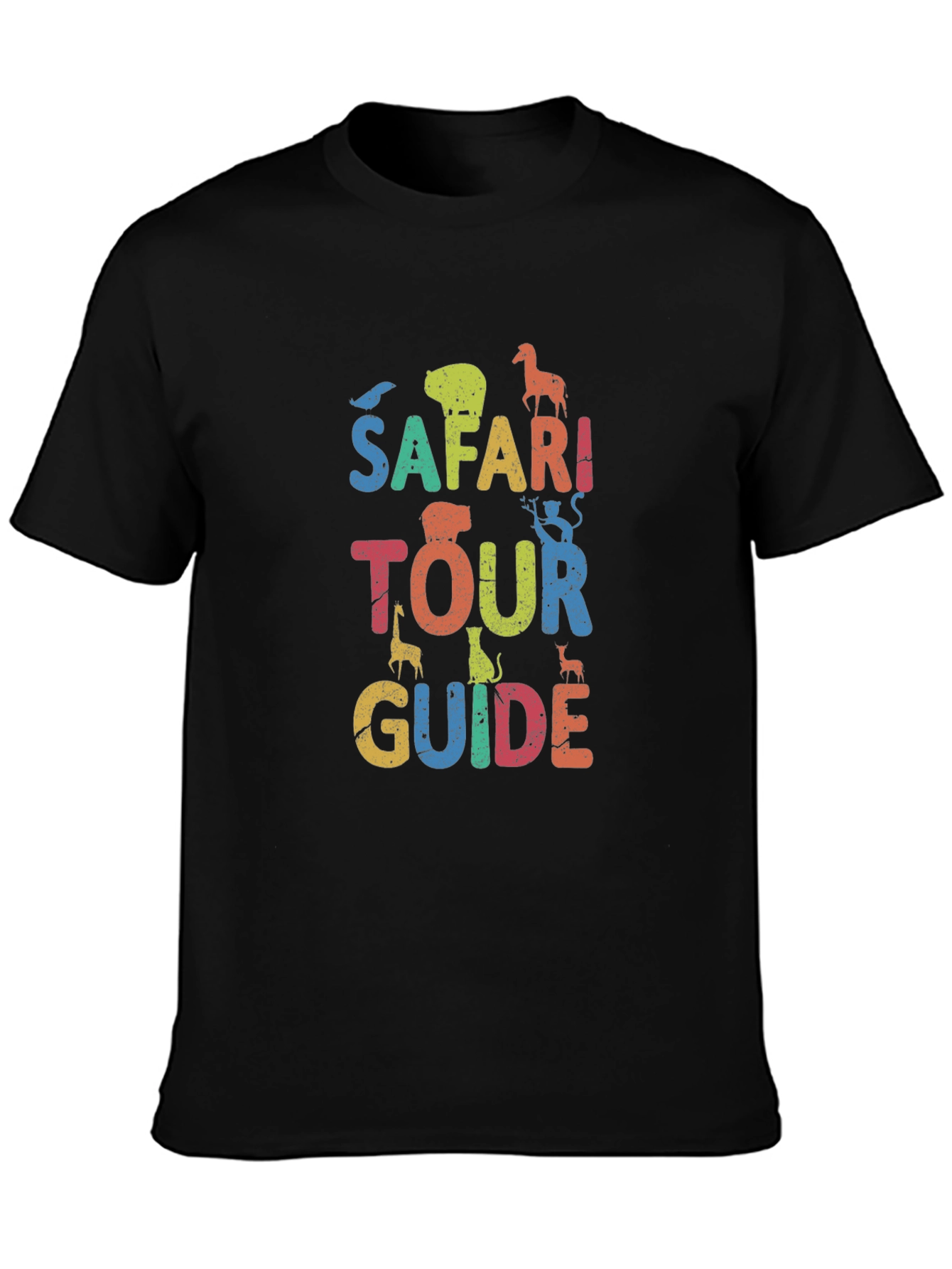 Safari Tour Guide Graphic T-Shirt