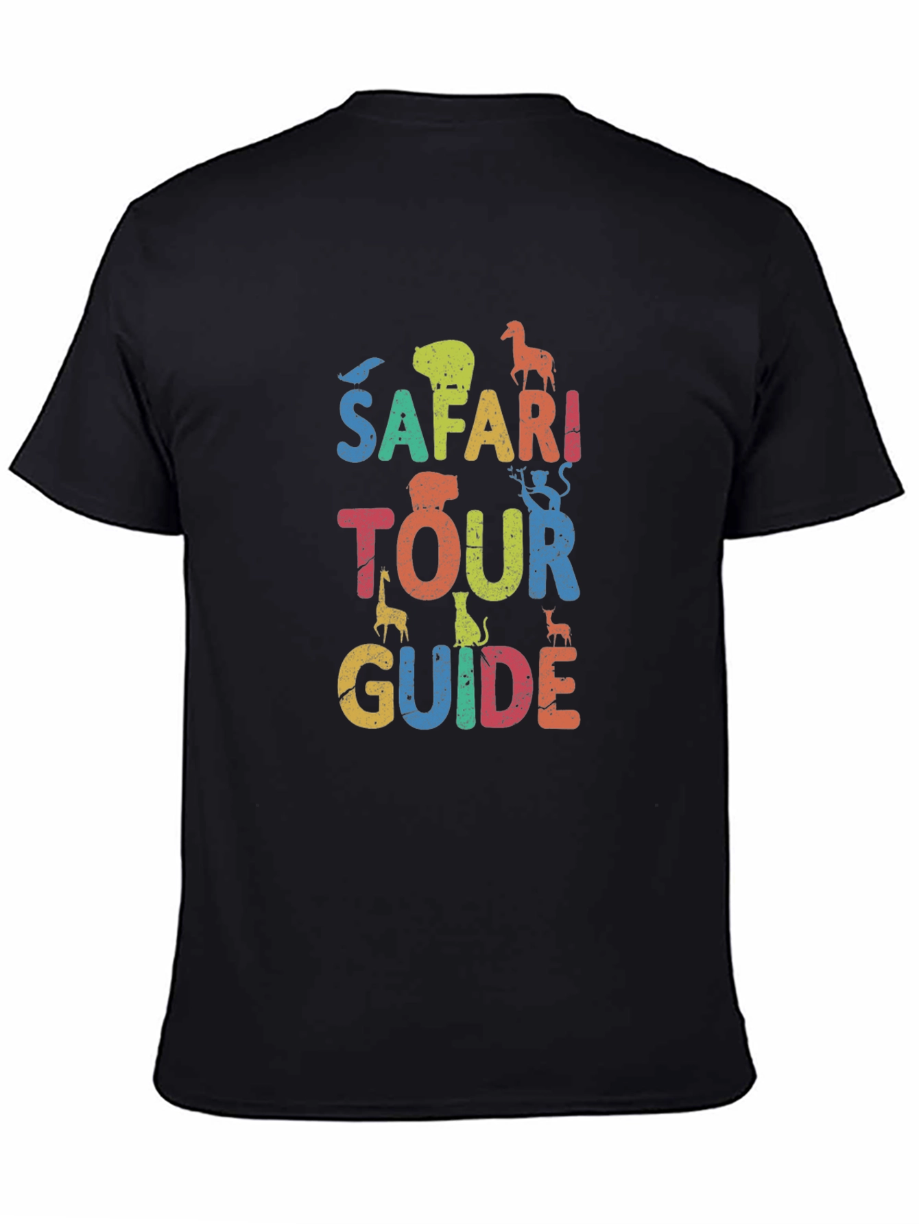 Safari Tour Guide Graphic T-Shirt
