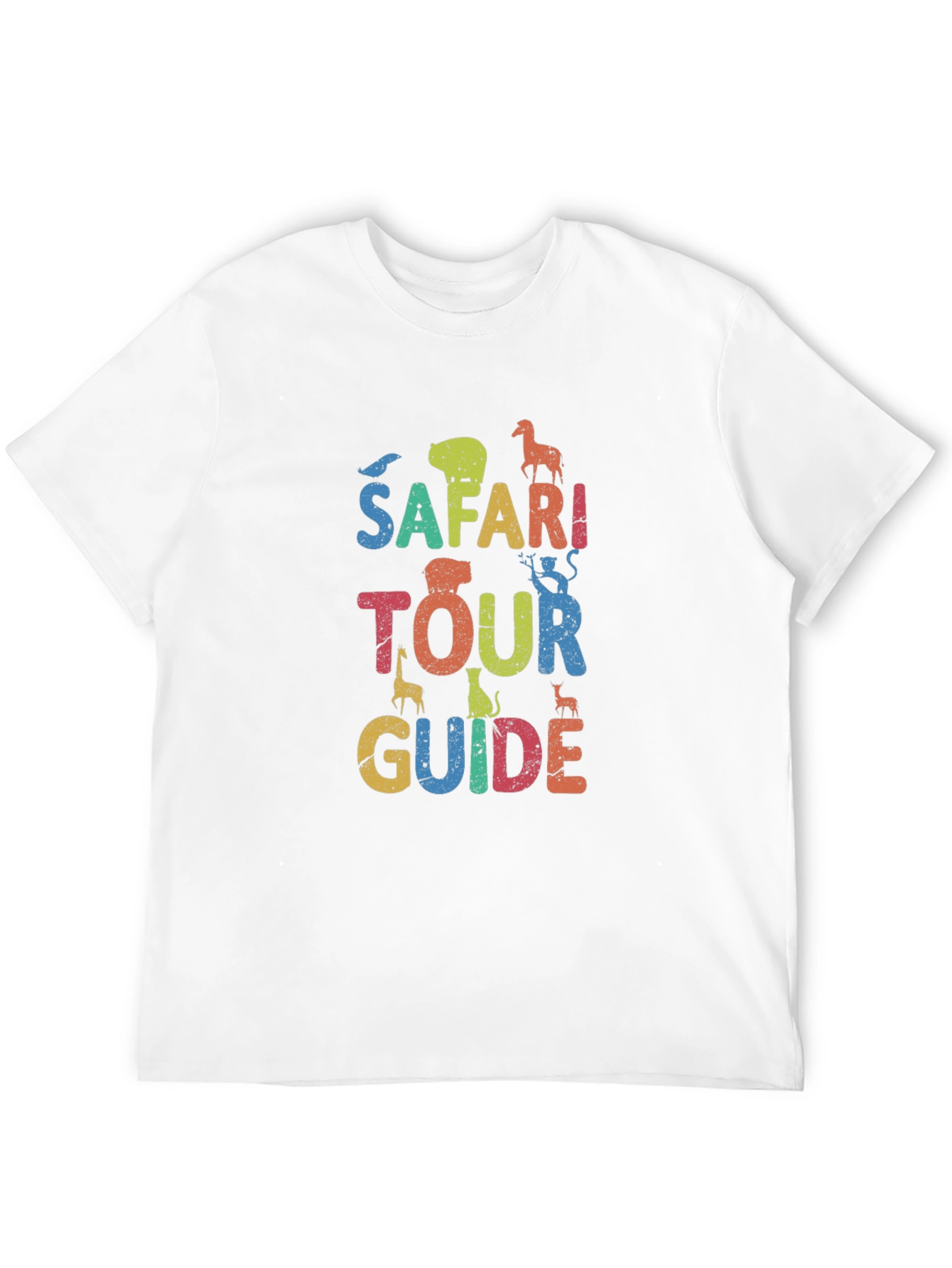 Safari Tour Guide Graphic T-Shirt