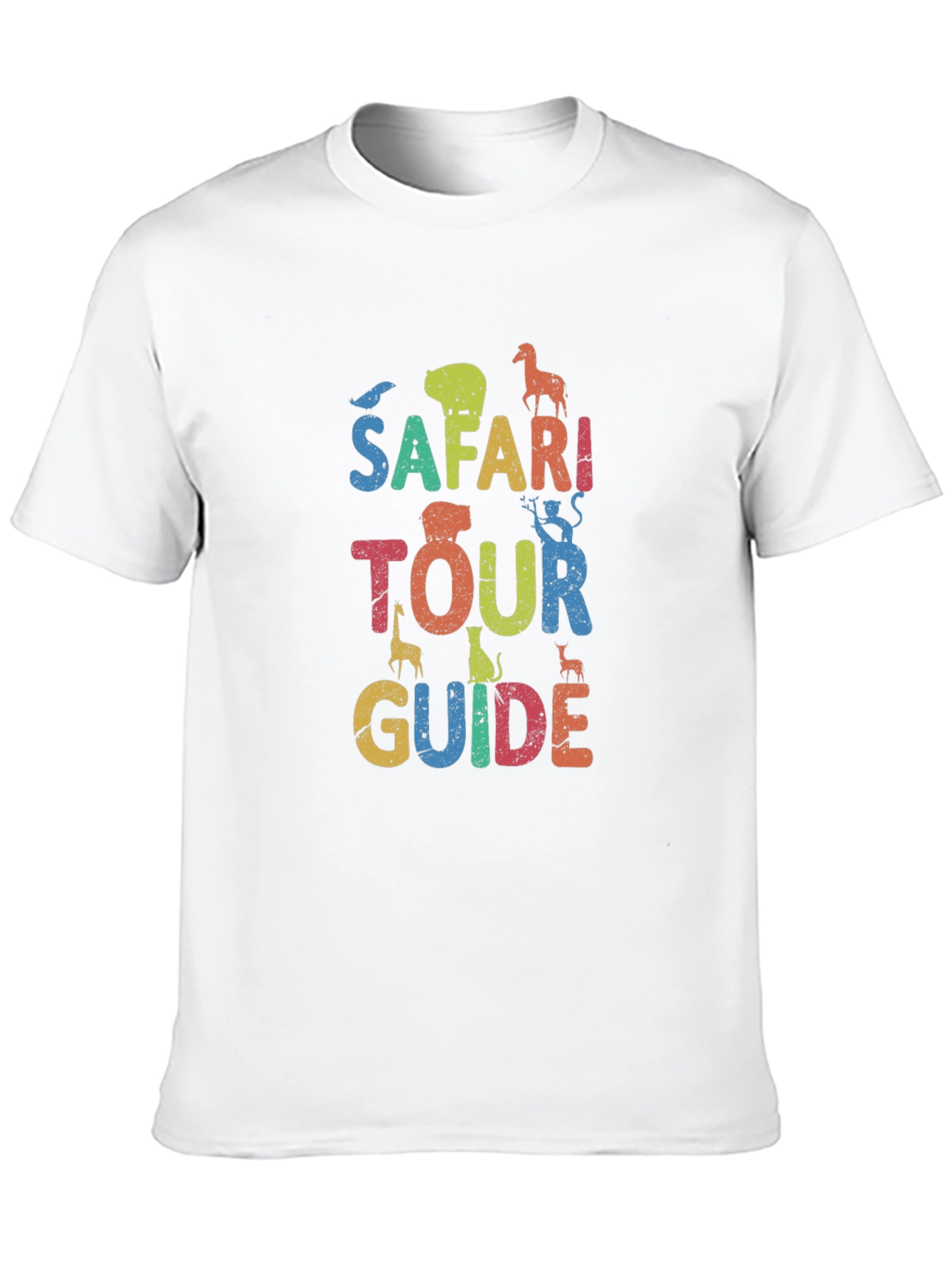 Safari Tour Guide Graphic T-Shirt