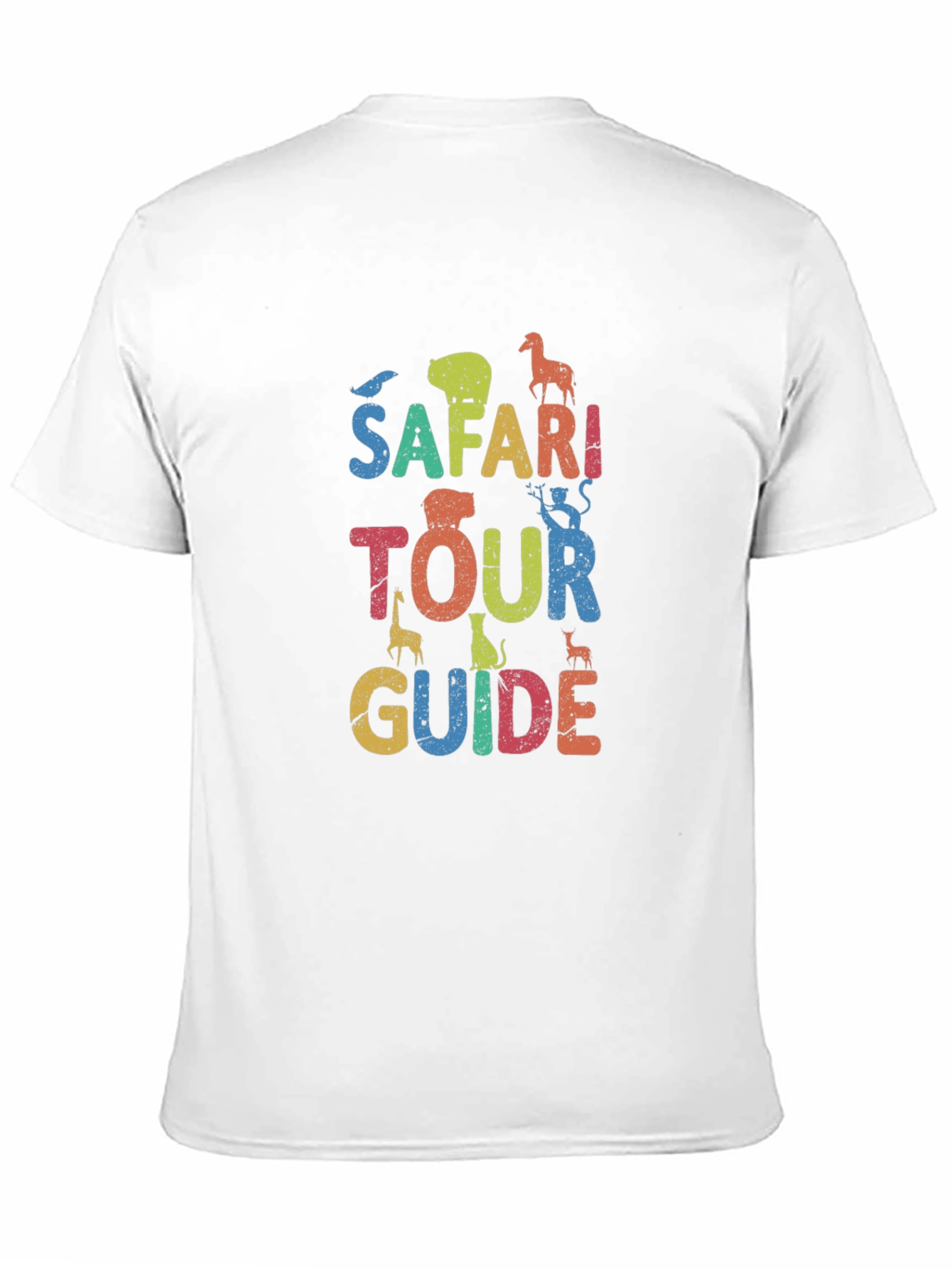 Safari Tour Guide Graphic T-Shirt