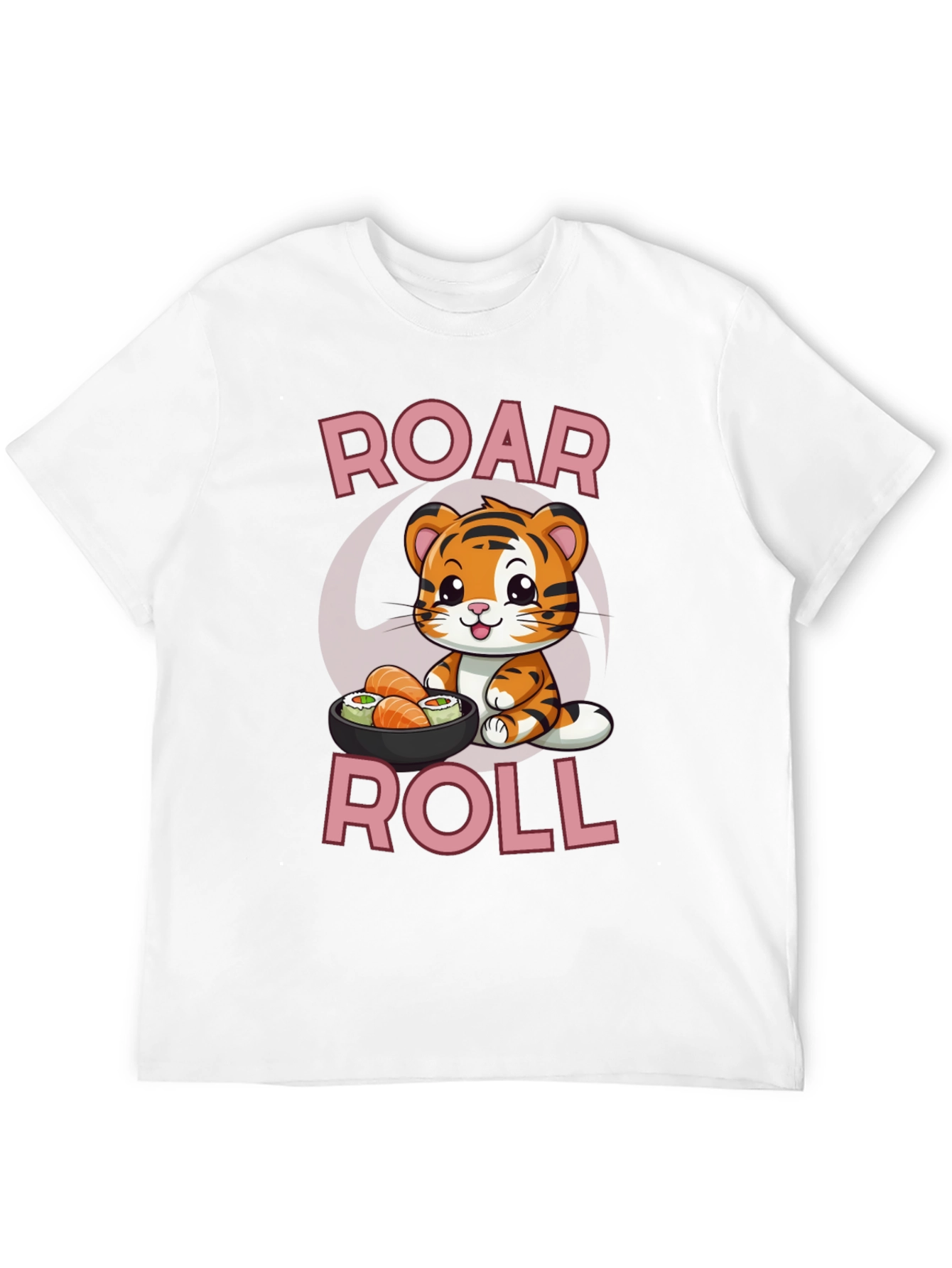 Roar Roll Sushi Tiger T-Shirt