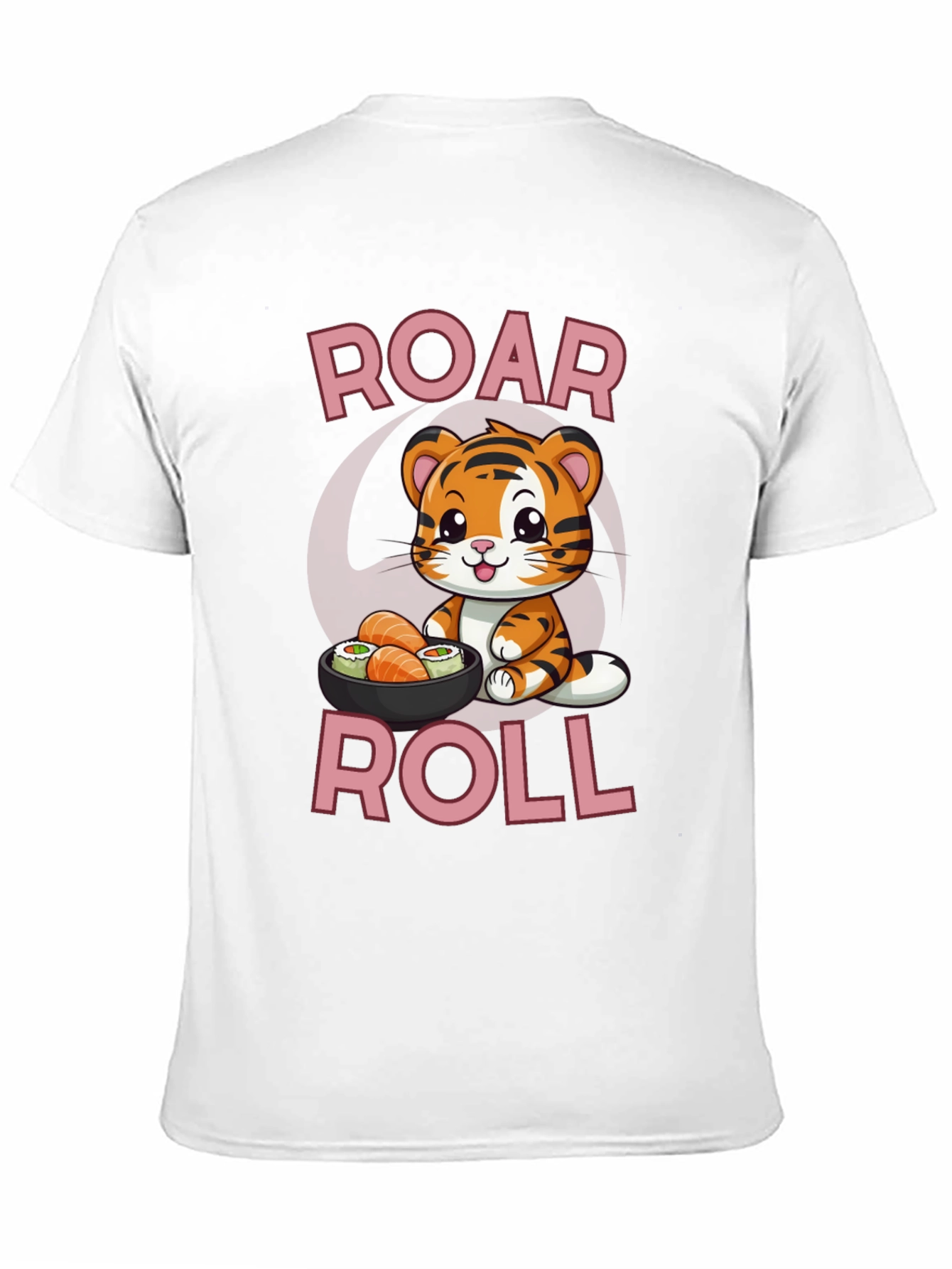 Roar Roll Sushi Tiger T-Shirt