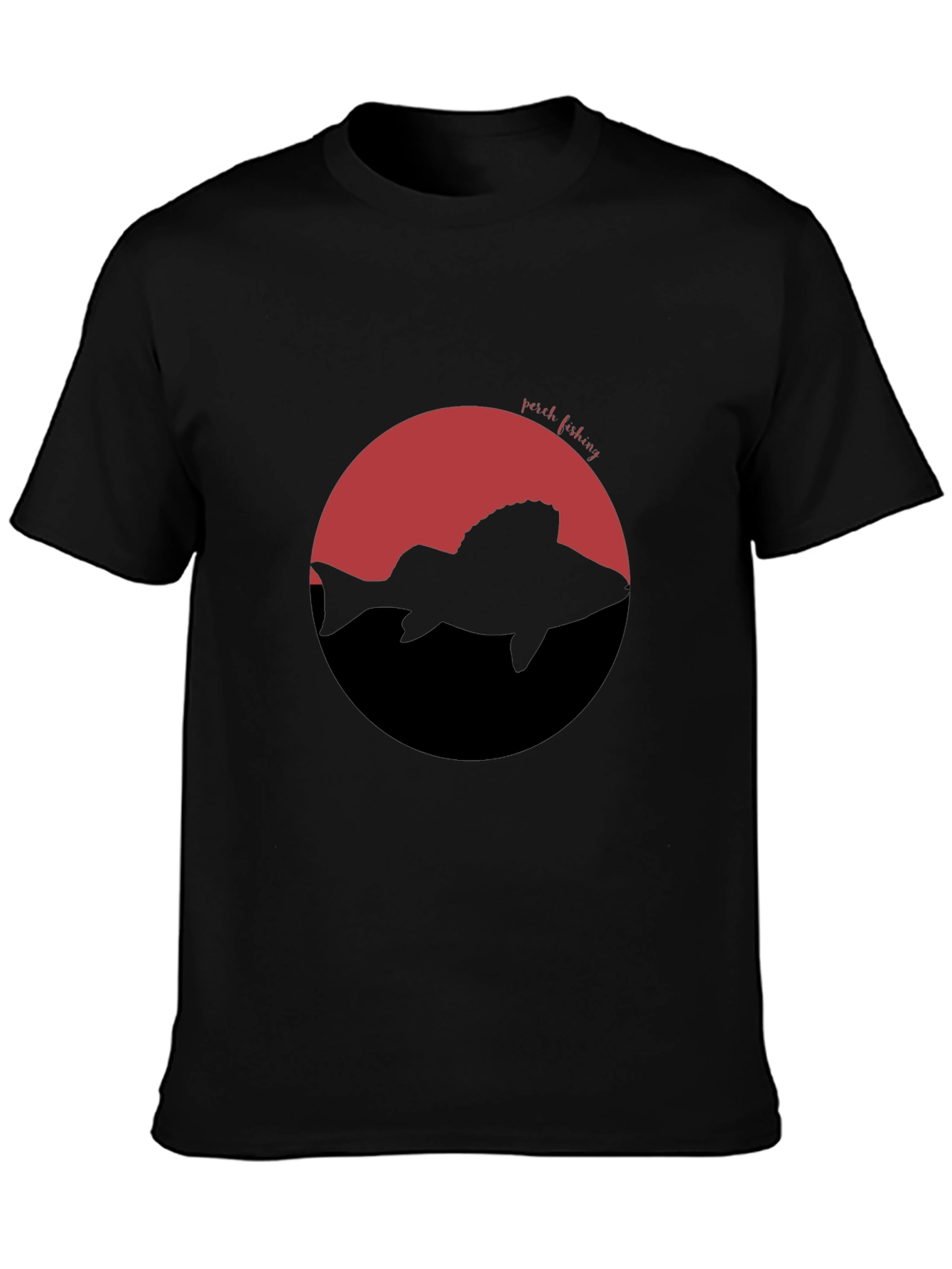 Perch Fishing Silhouette Tee - Anglers Apparel