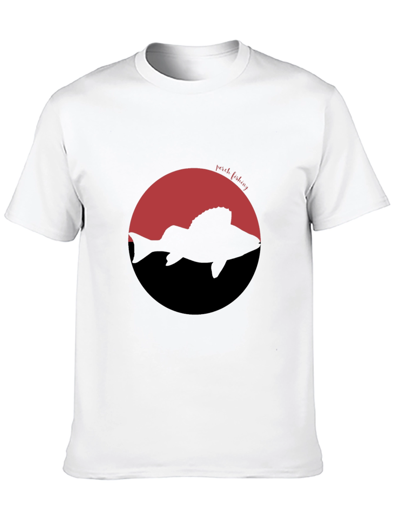 Perch Fishing Silhouette Tee - Anglers Apparel