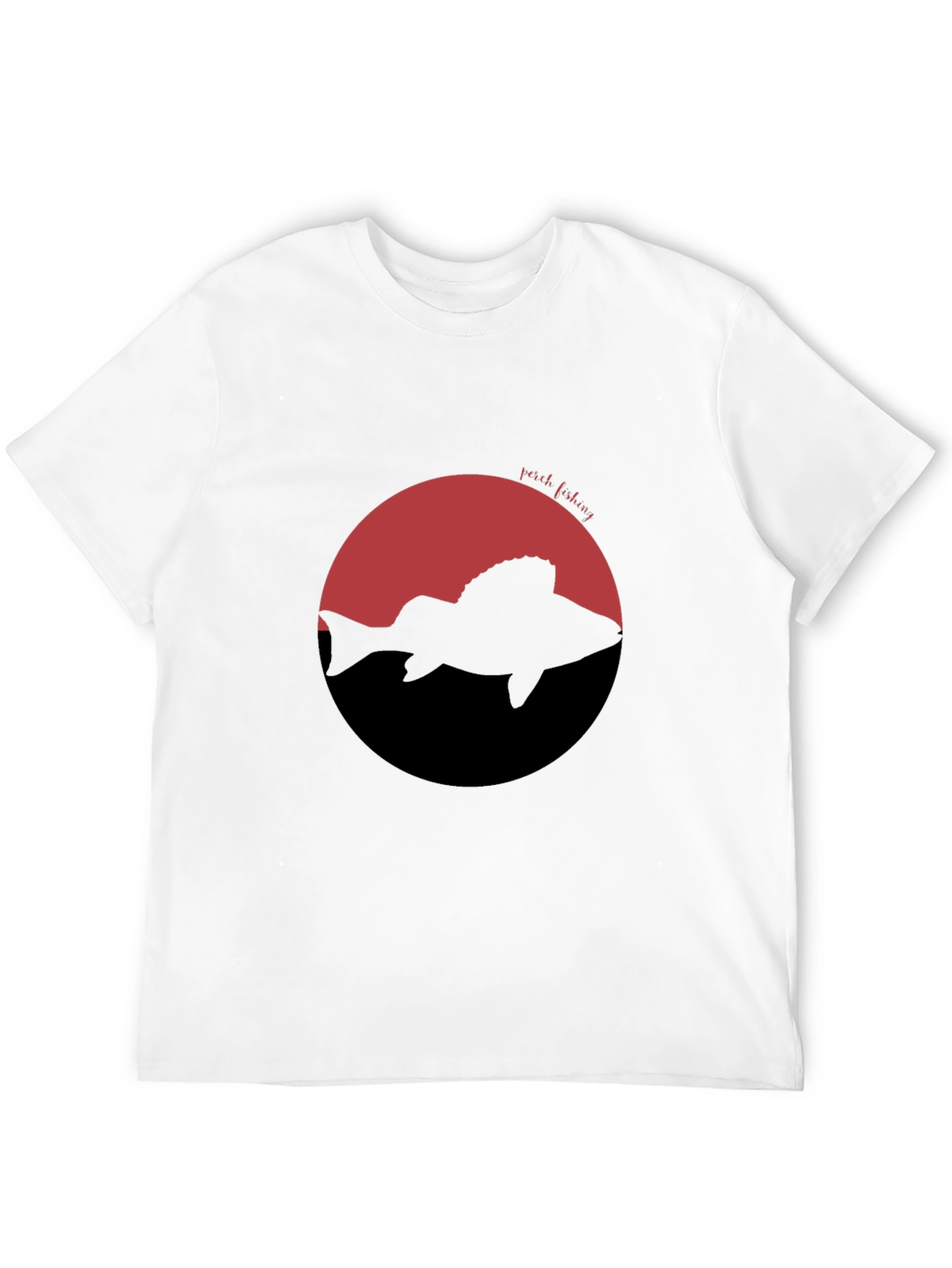 Perch Fishing Silhouette Tee - Anglers Apparel