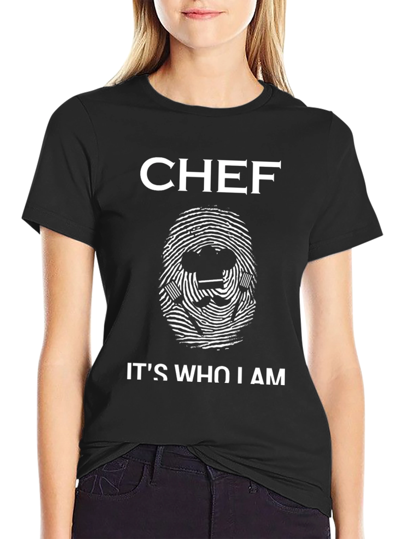 Chef Fingerprint T-Shirt - Its Who I Am