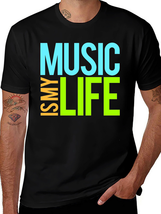 Music Is My Life Graphic Tee