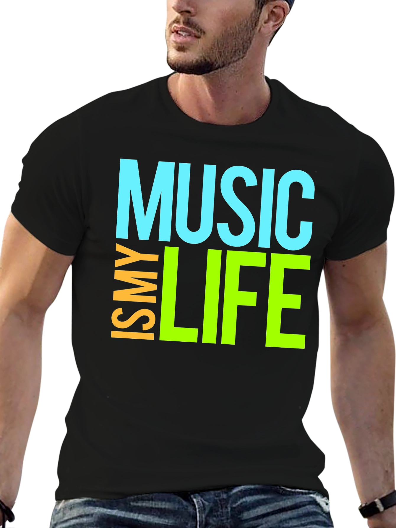 Music Is My Life Graphic Tee