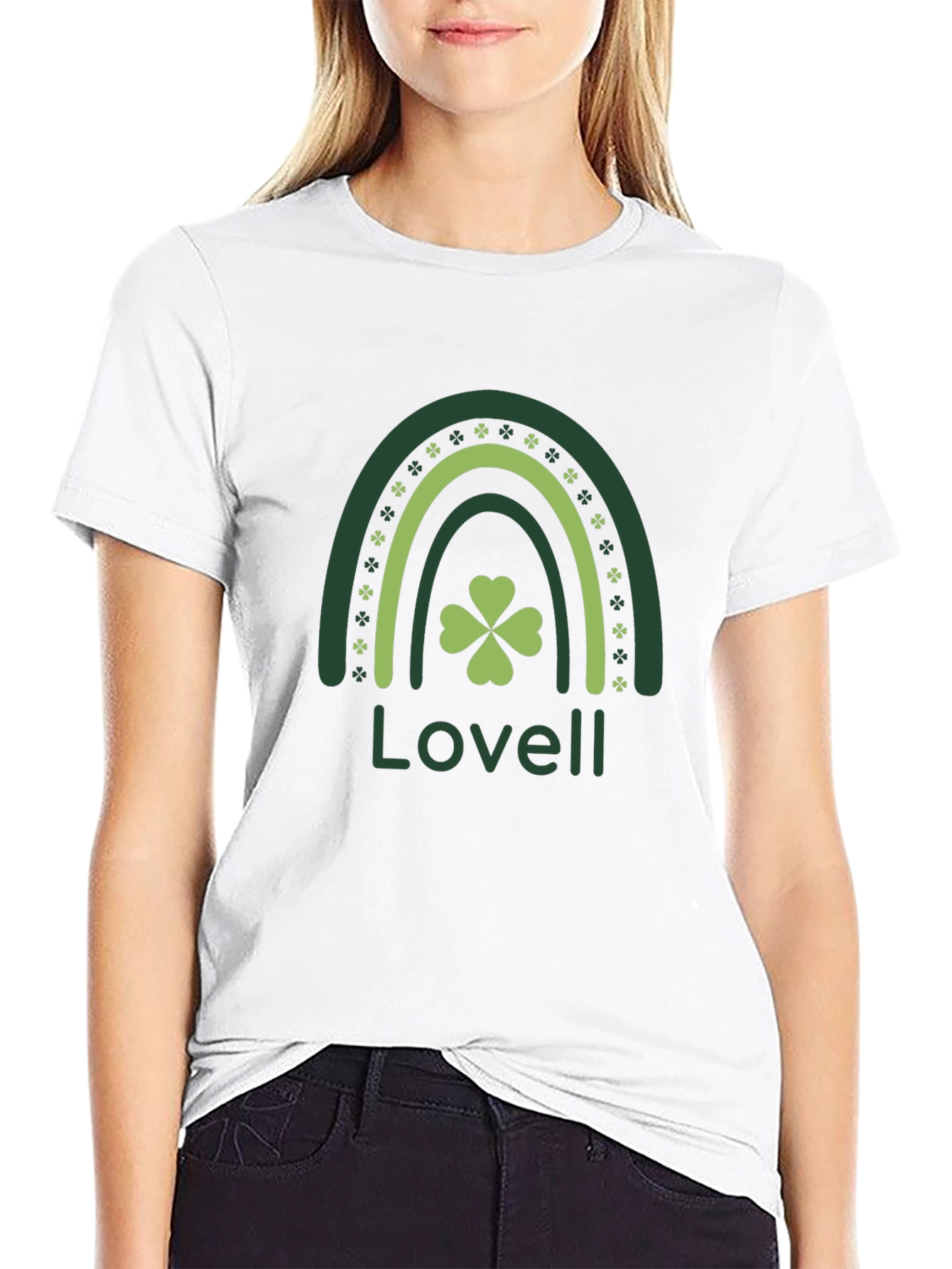 St. Patricks Day Clover Rainbow T-Shirt