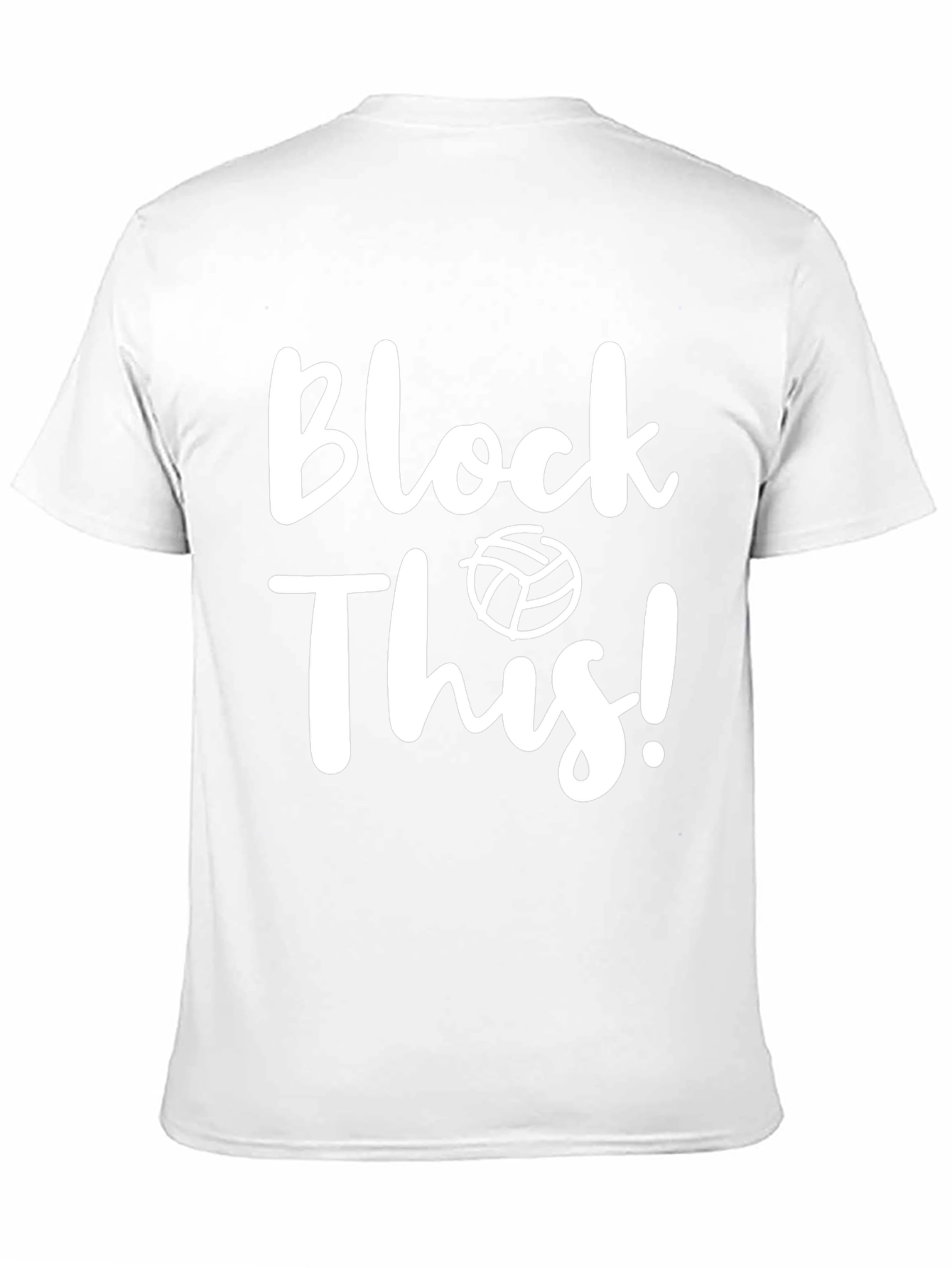 Block This! Volleyball Graphic T-Shirt