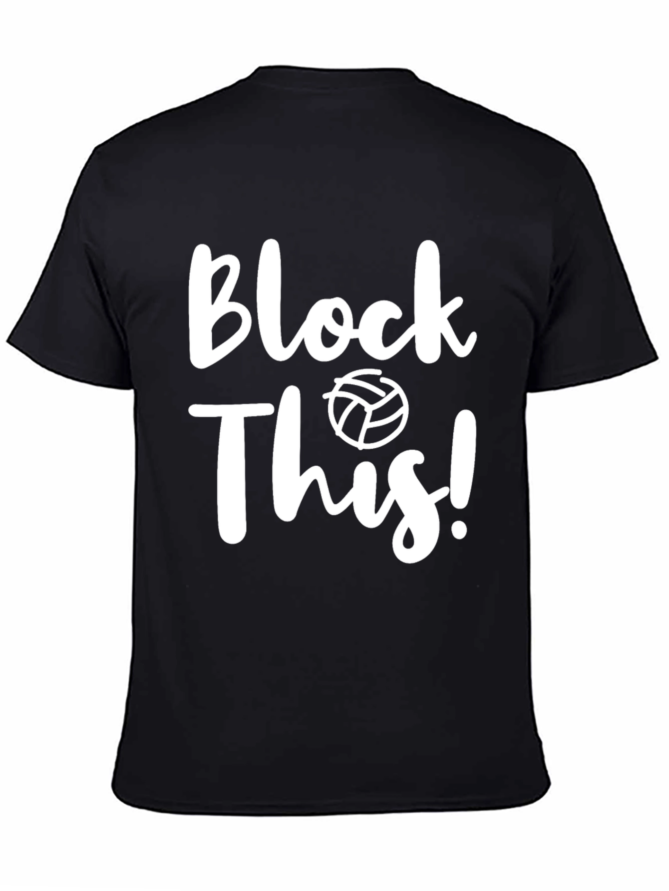 Block This! Volleyball Graphic T-Shirt