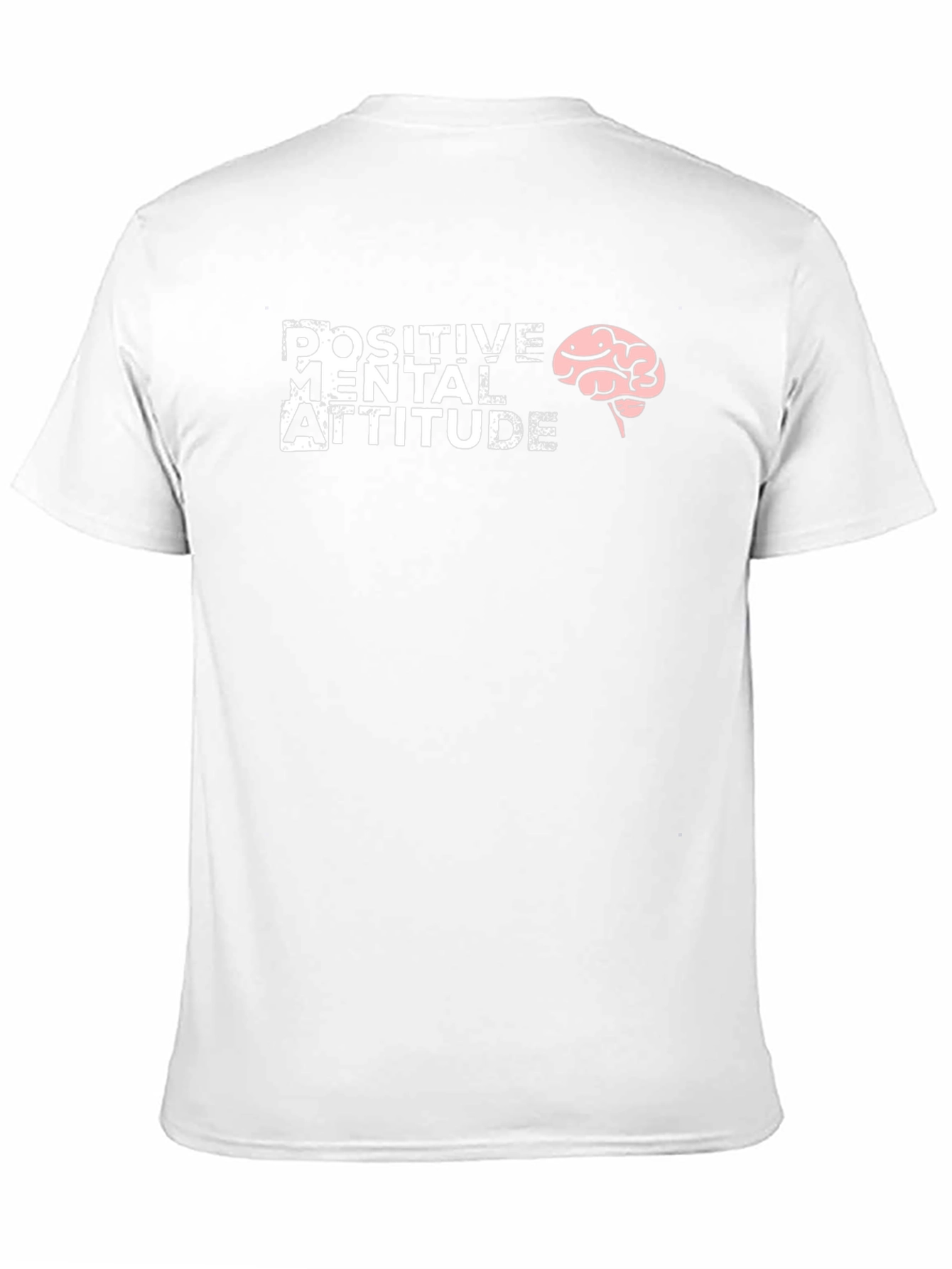 Positive Mental Attitude Brain Graphic Tee