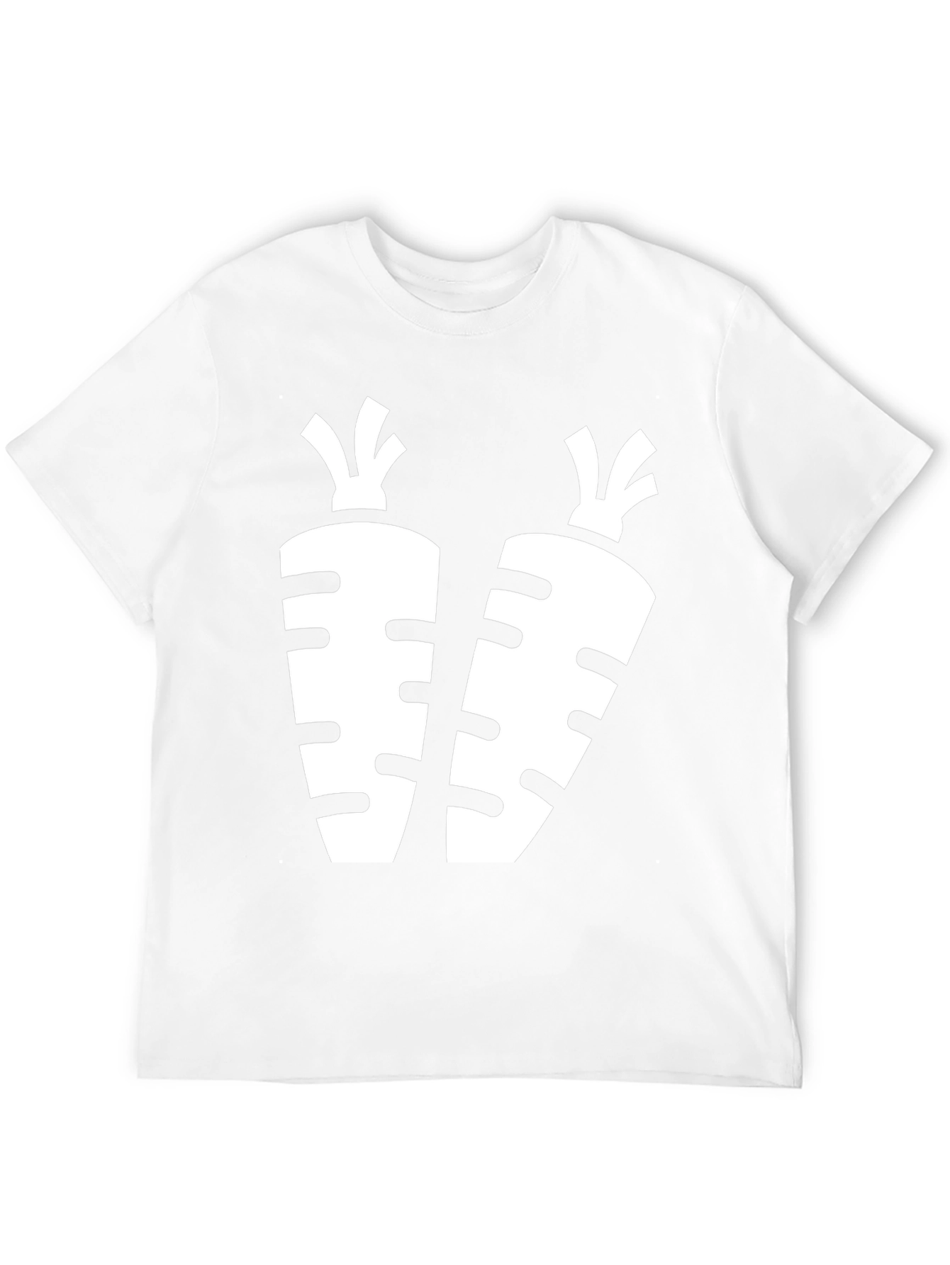 Carrot Graphic Black T-Shirt