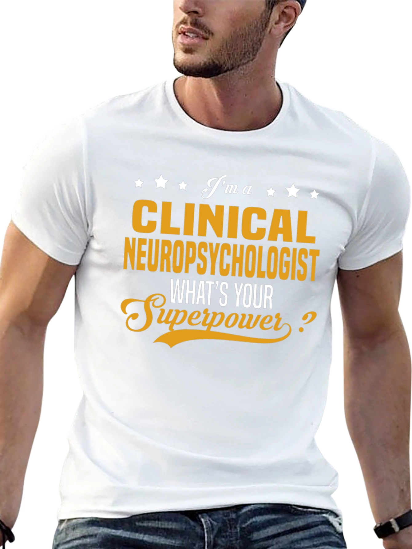 Clinical Neuropsychologist Superpower T-Shirt