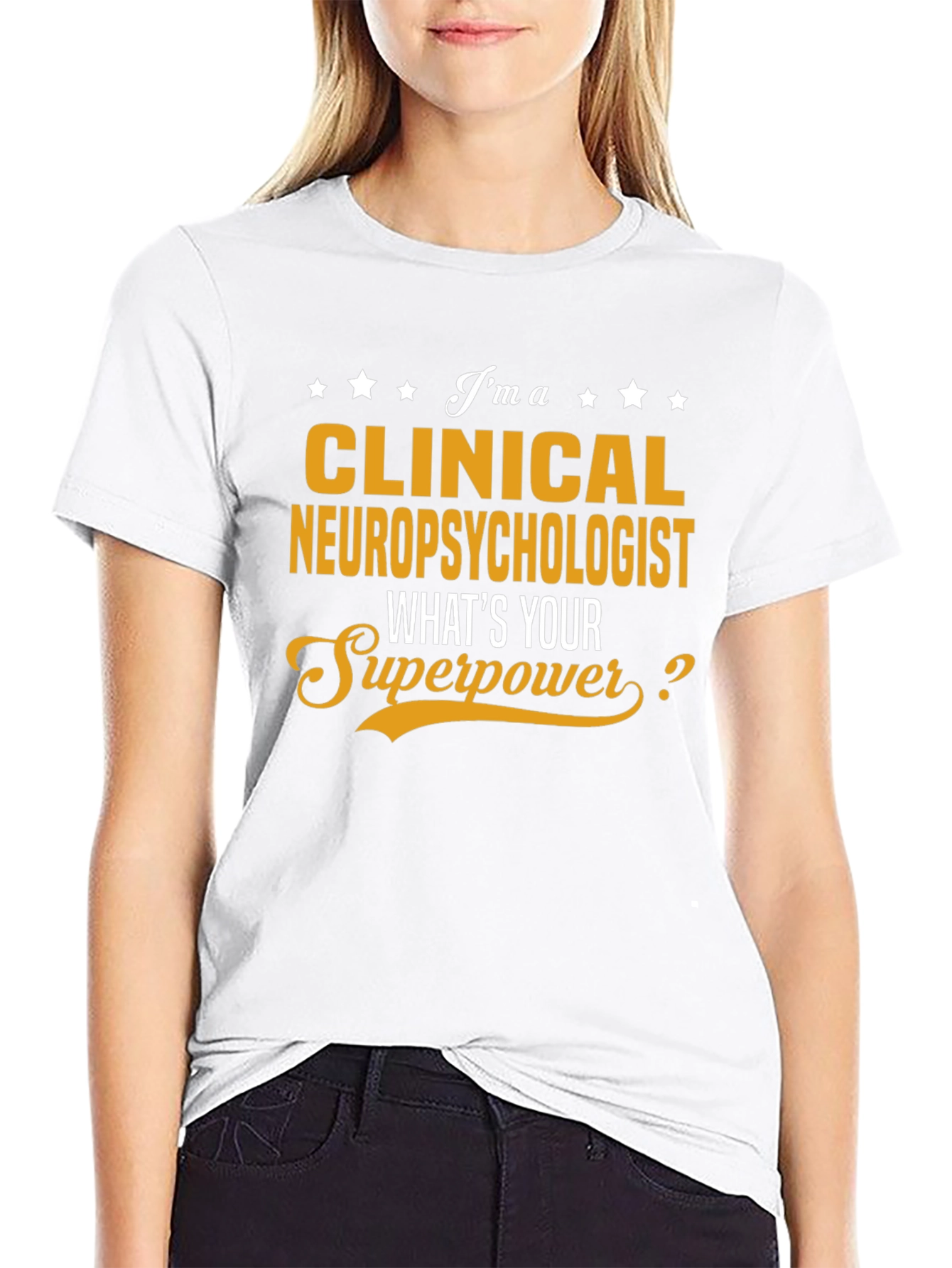 Clinical Neuropsychologist Superpower T-Shirt