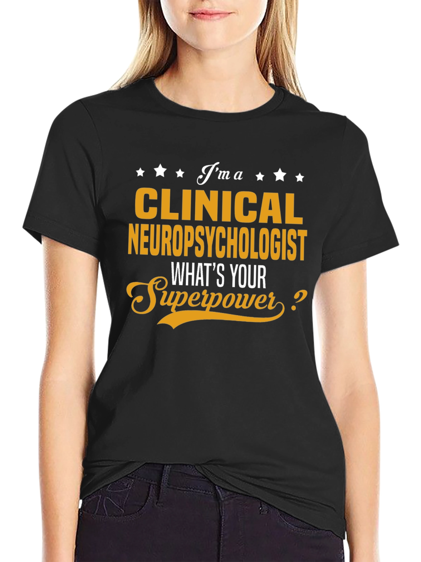 Clinical Neuropsychologist Superpower T-Shirt