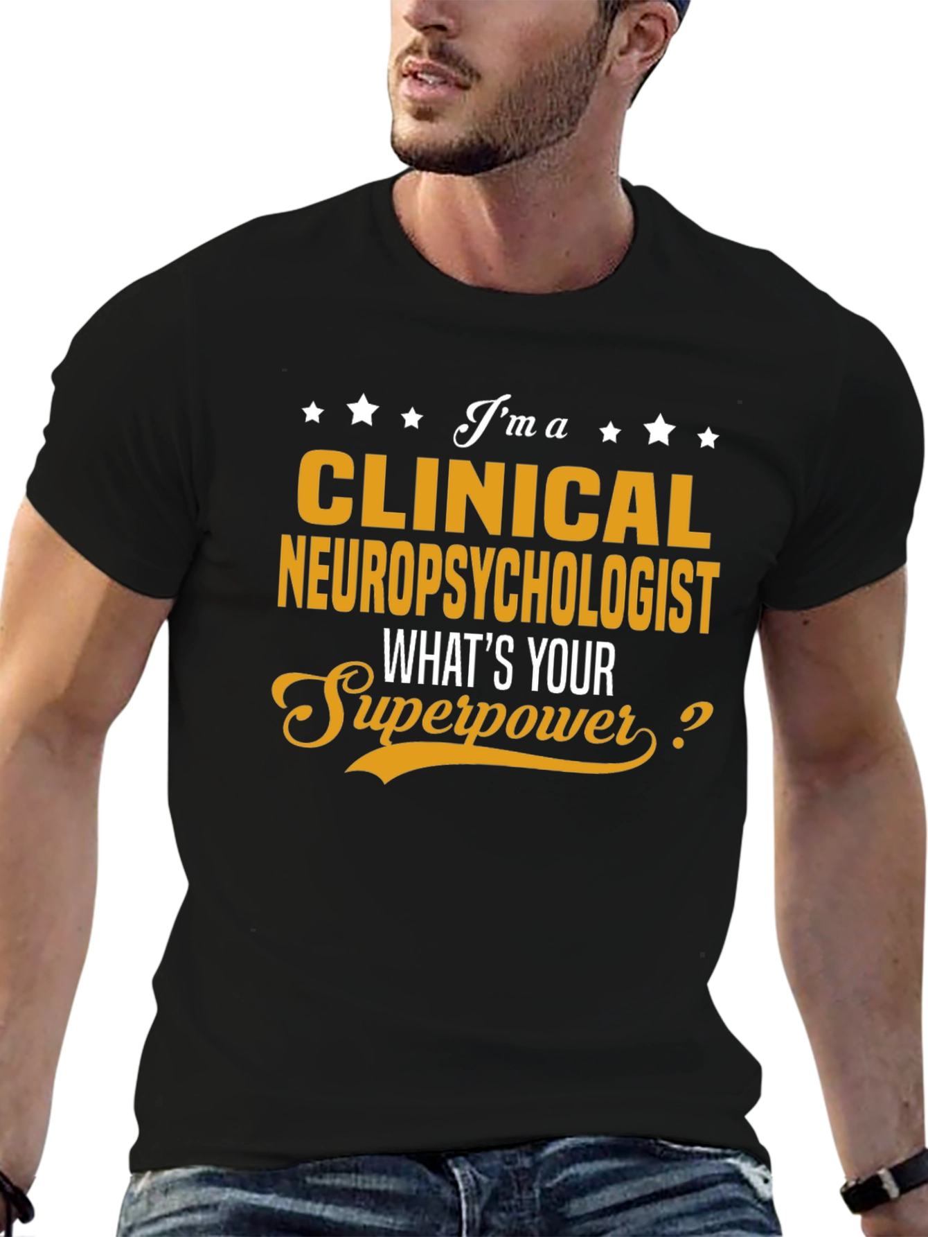 Clinical Neuropsychologist Superpower T-Shirt
