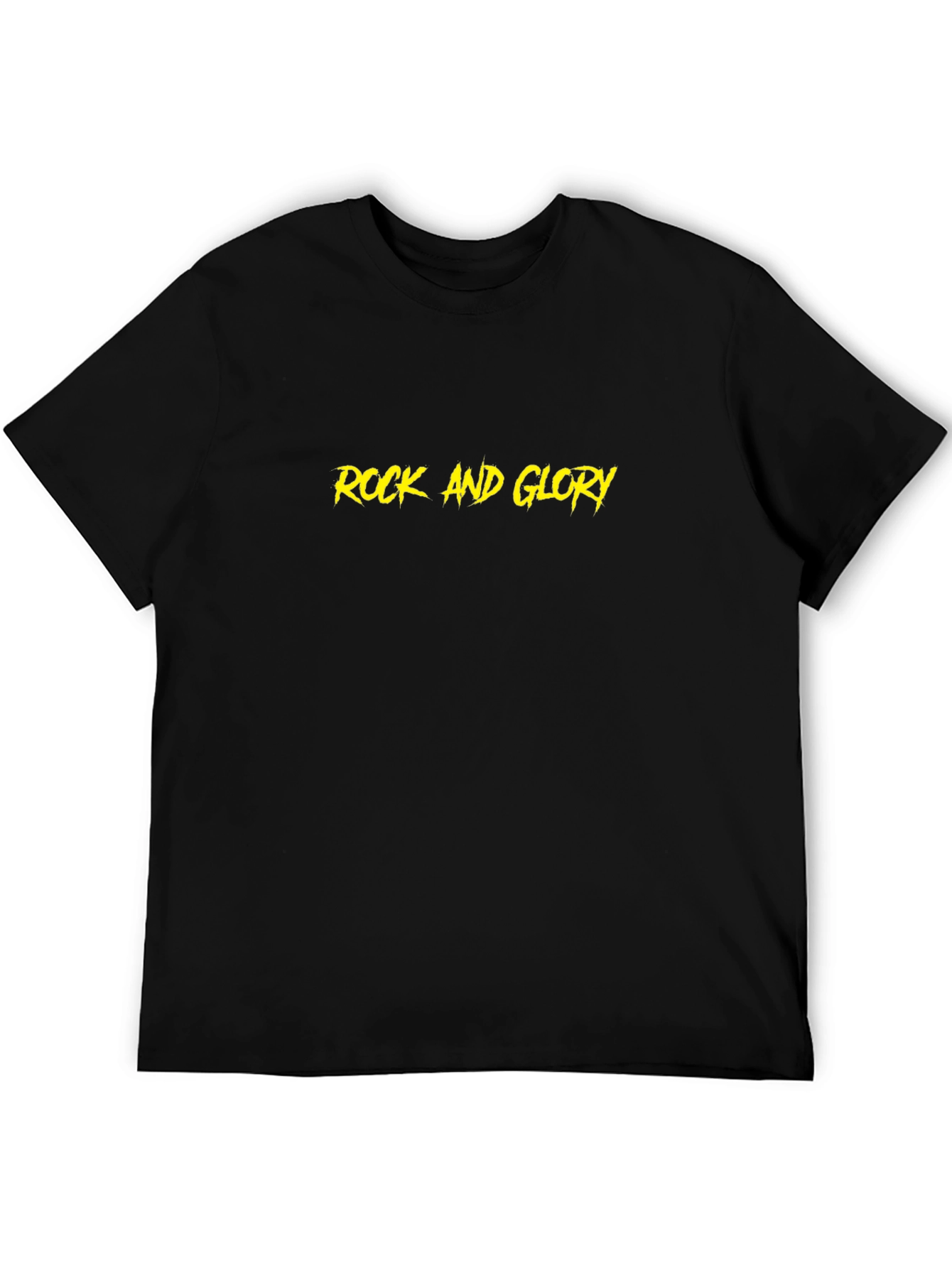 Rock and Glory Black Graphic Tee